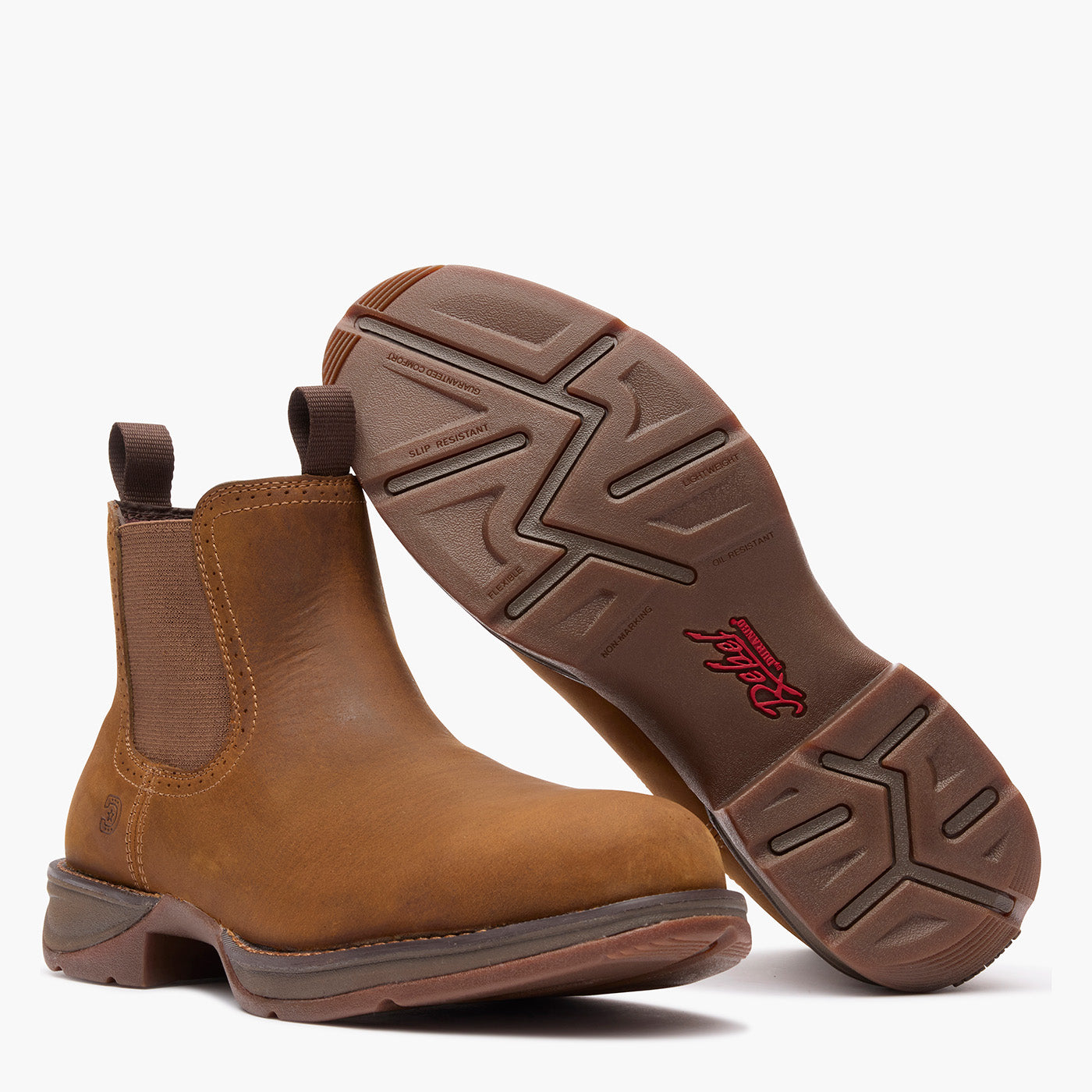 Durango Red Dirt Rebel Chelsea Work Boot outsole detail