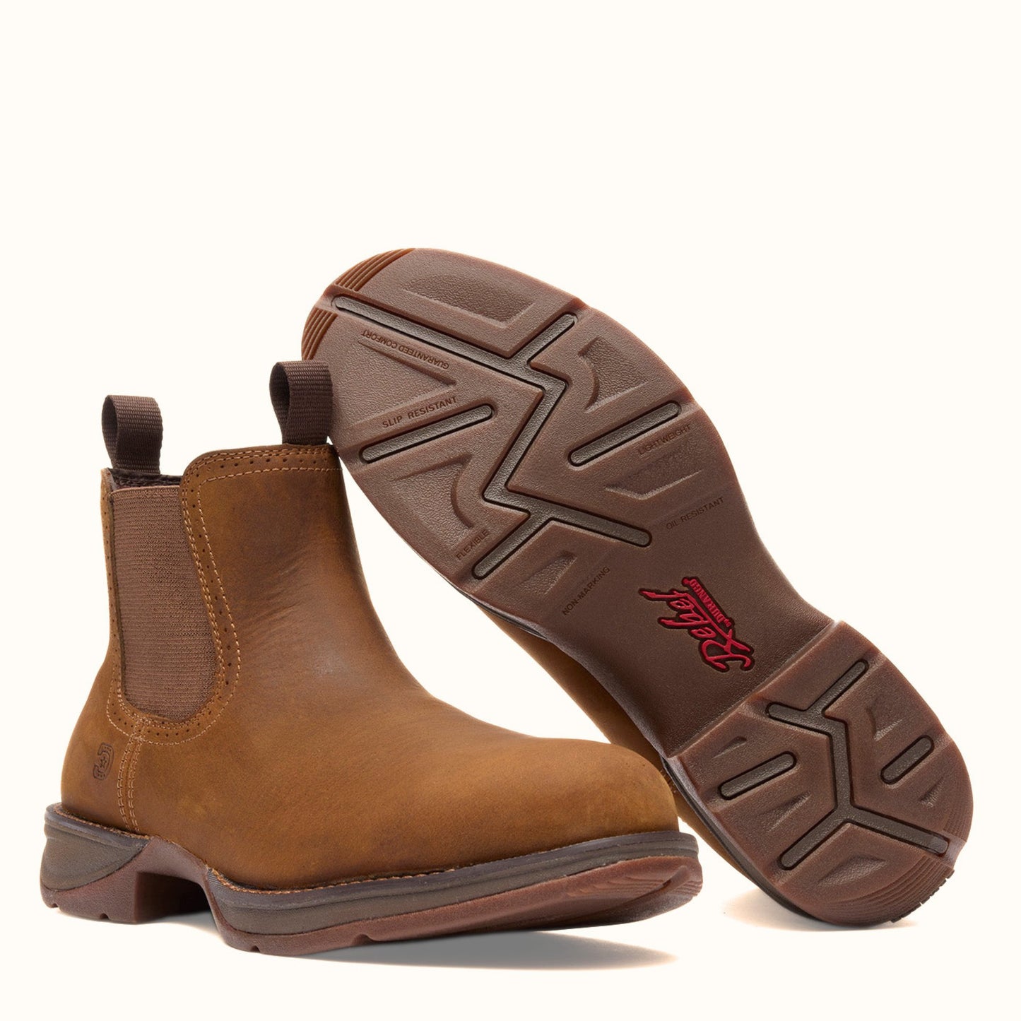Durango Red Dirt Rebel Chelsea Work Boot outsole detail