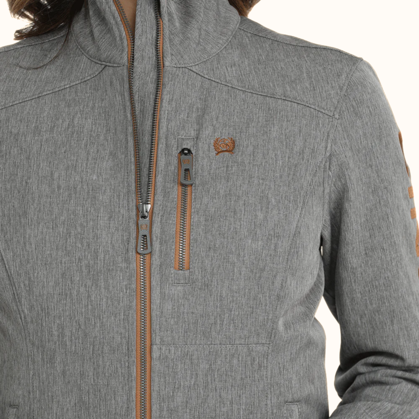 Cinch Women’s Concealed Carry Bonded Jacket front view