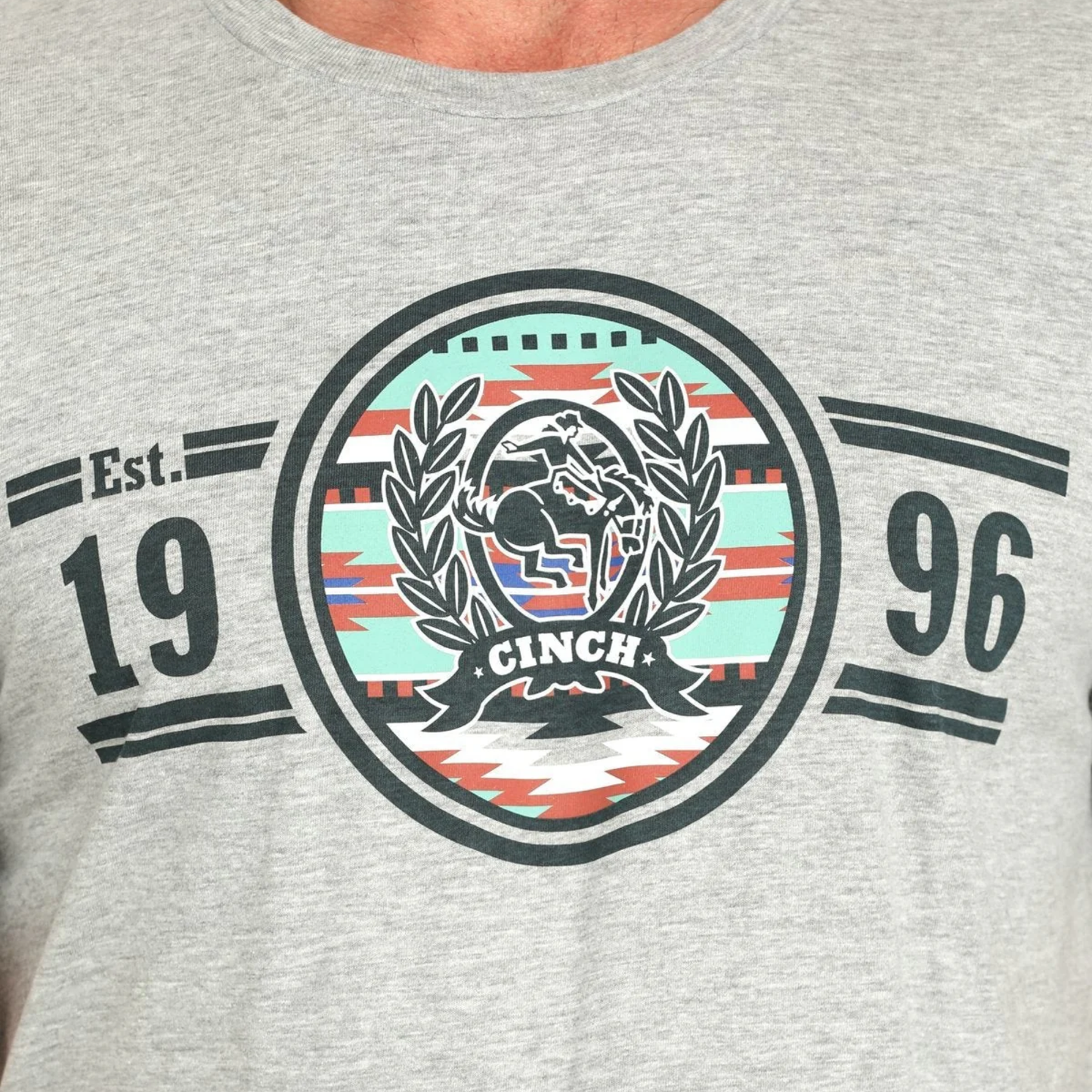 Cinch Graphic Tee front graphic close-up