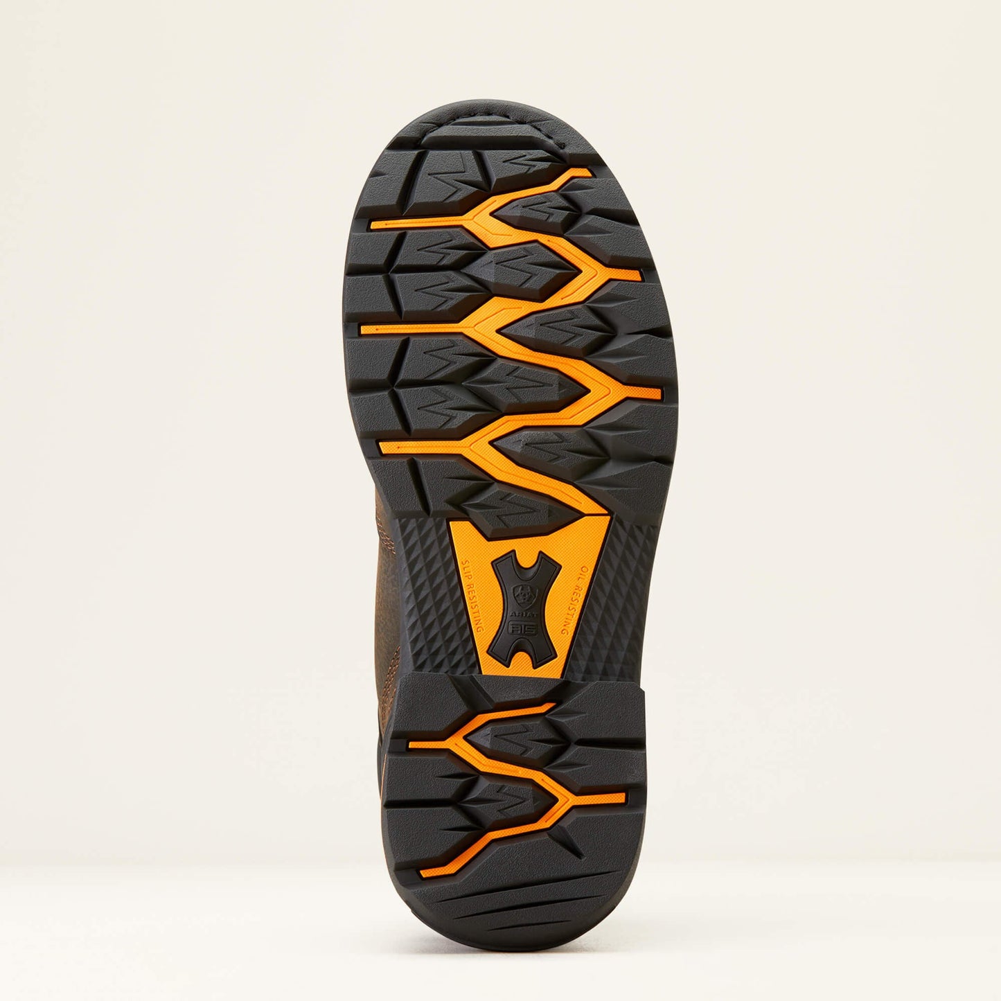 Ariat Big Rig 6 Inch Waterproof Work Boot outsole tread view