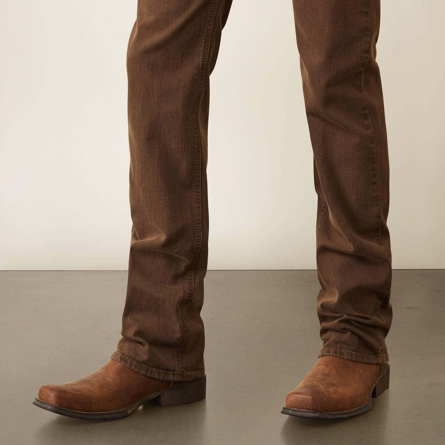 Ariat M7 Grizzly Straight Men’s Jeans boot opening detail