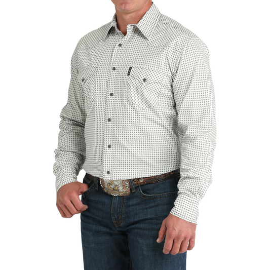 Printed Button Down Shirt