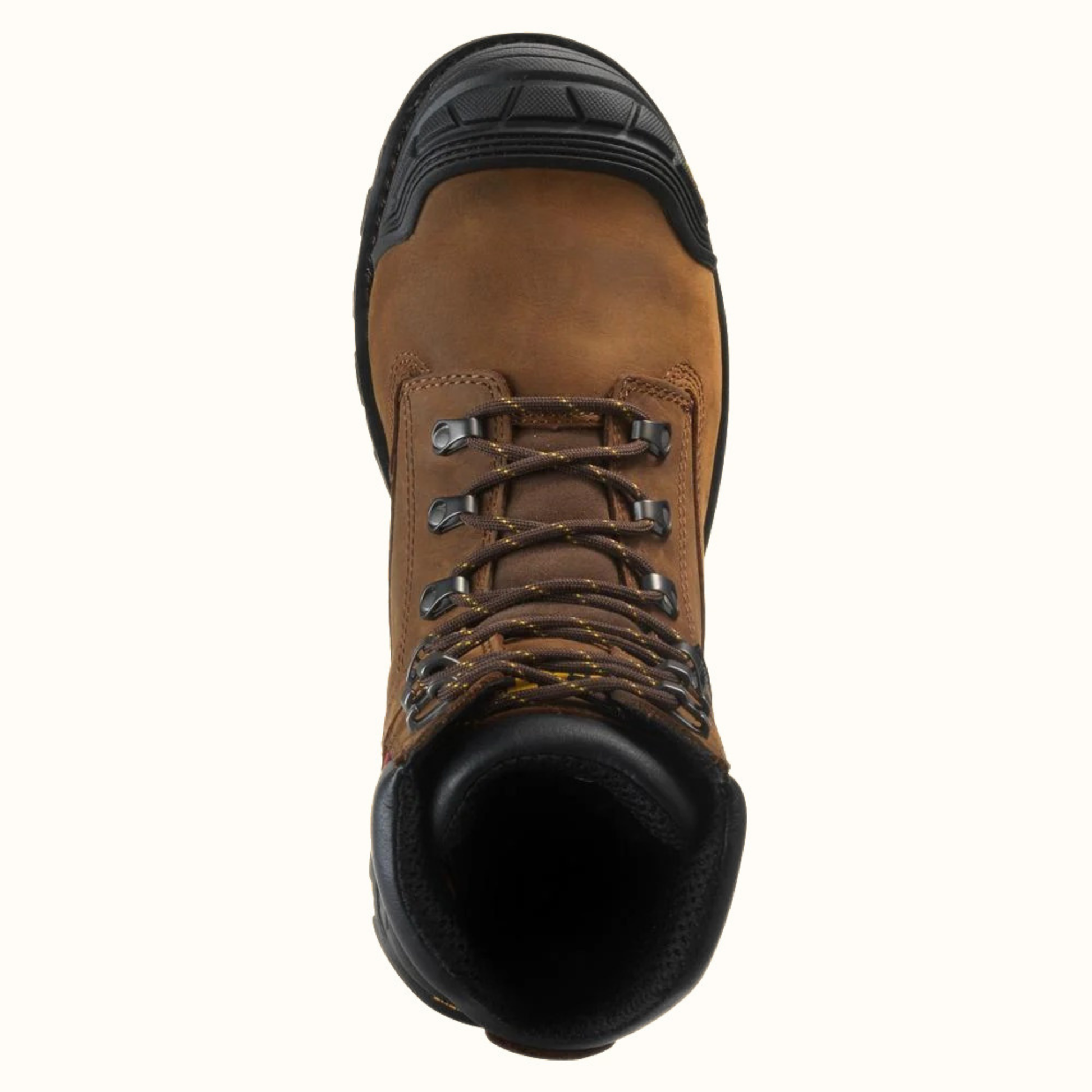 CAT Excavator XL 6-Inch Waterproof Composite Toe Work Boot top opening view