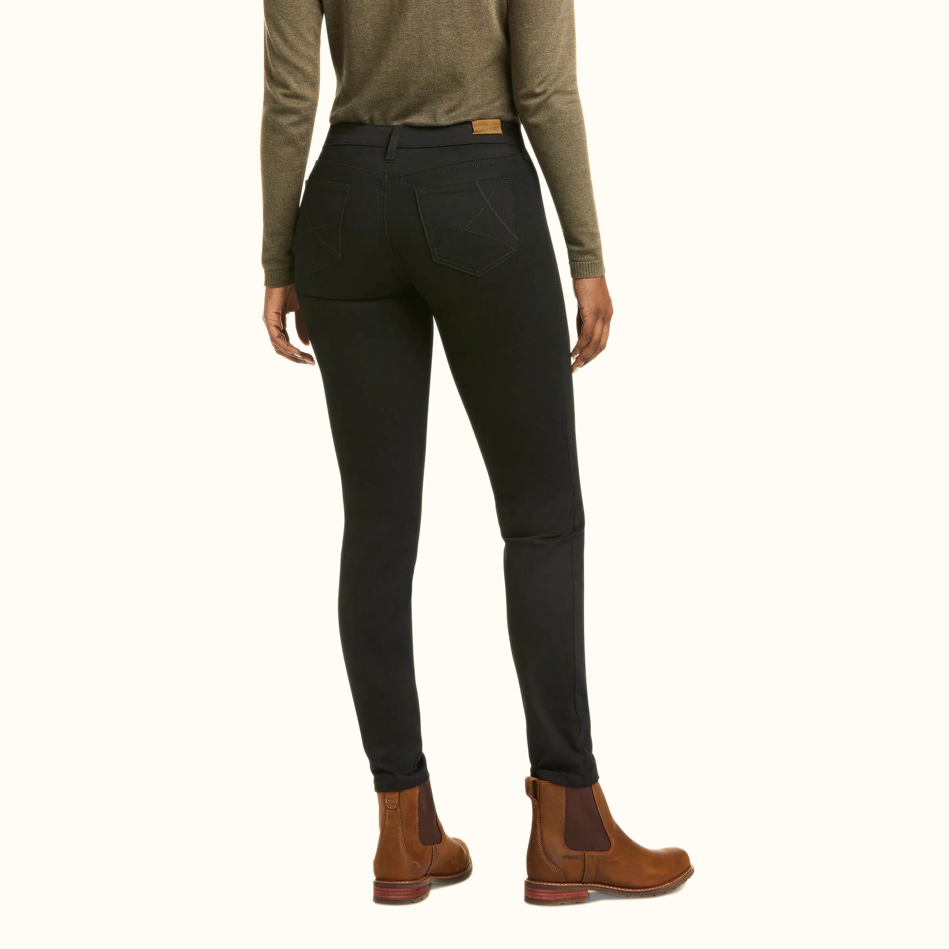 Ariat Women’s Forever Skinny Jean Black back view