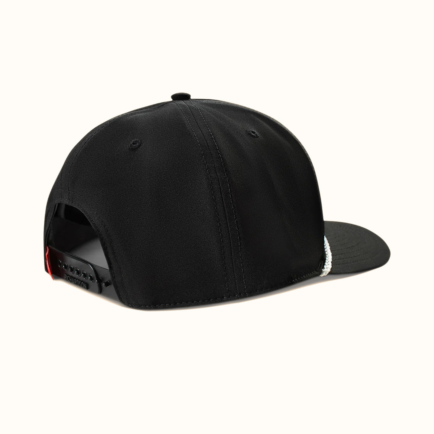 Ariat Poker Chip Snapback Cap Black back angle view