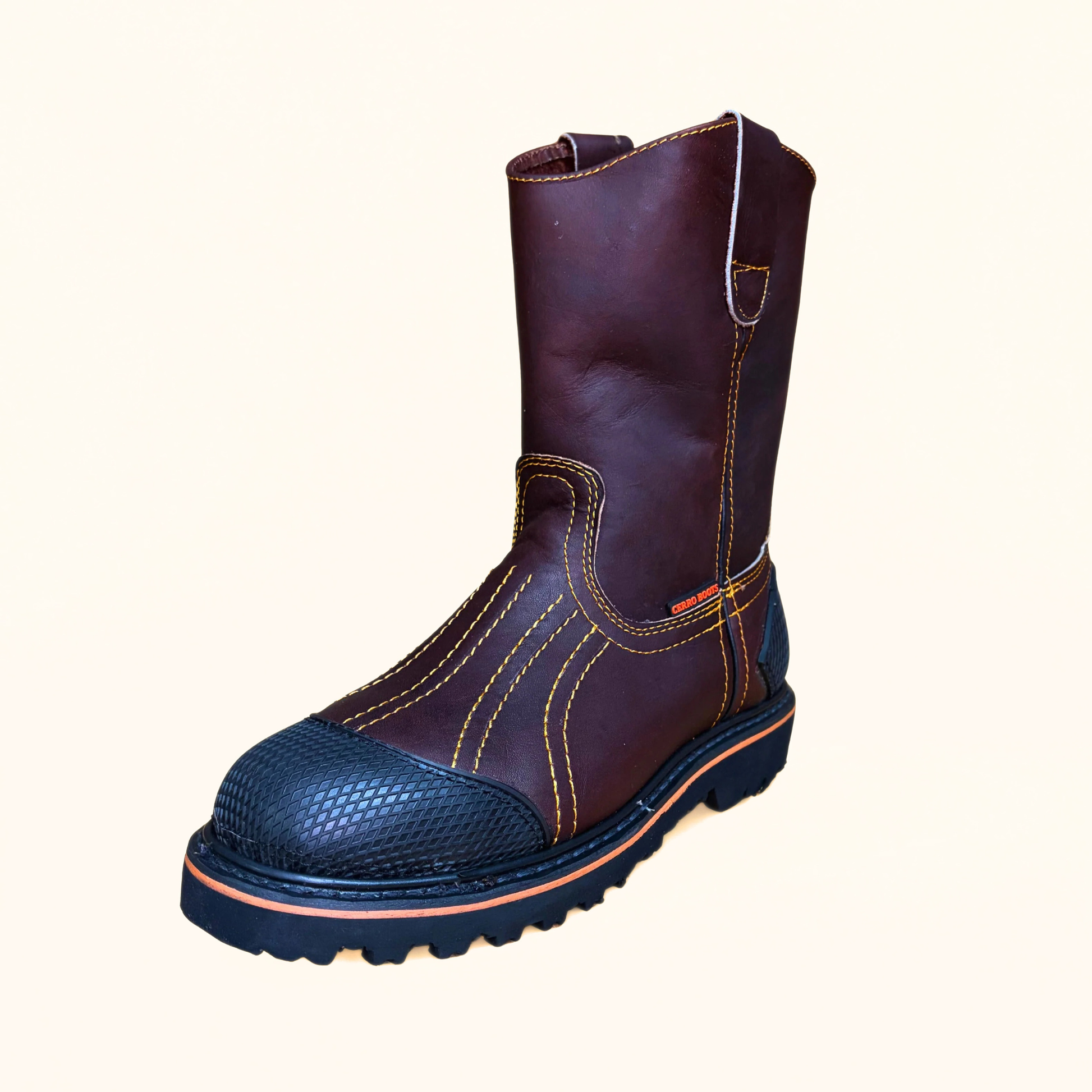 Cerro Truck Bordos Work Boot front angle view