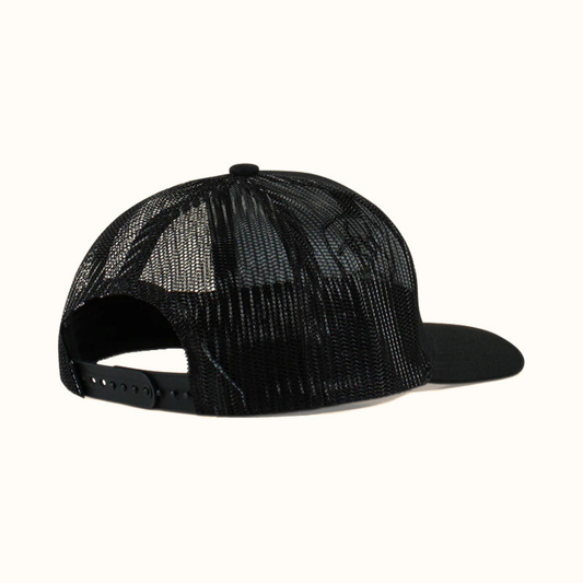 Ariat Shield Logo Snapback Cap Black side profile