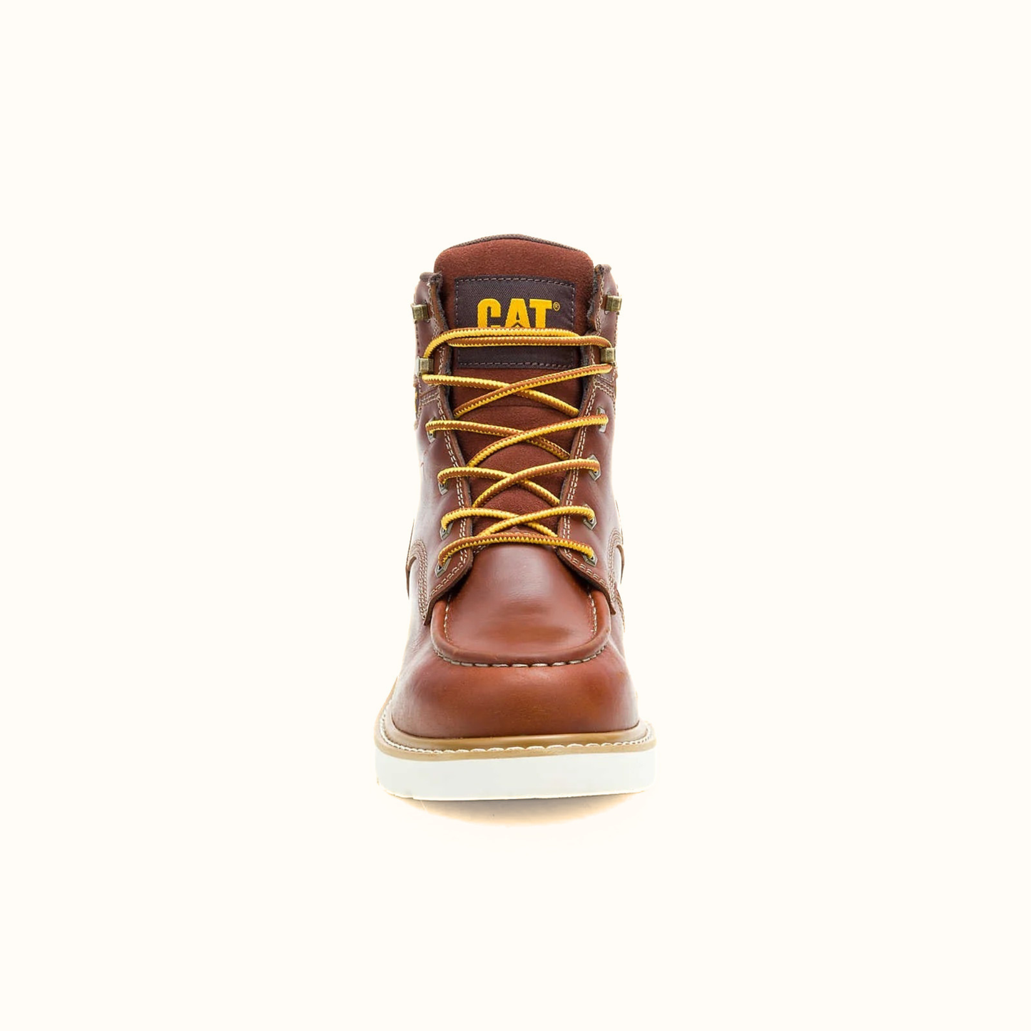 CAT Reclaimer waterproof work boot front view