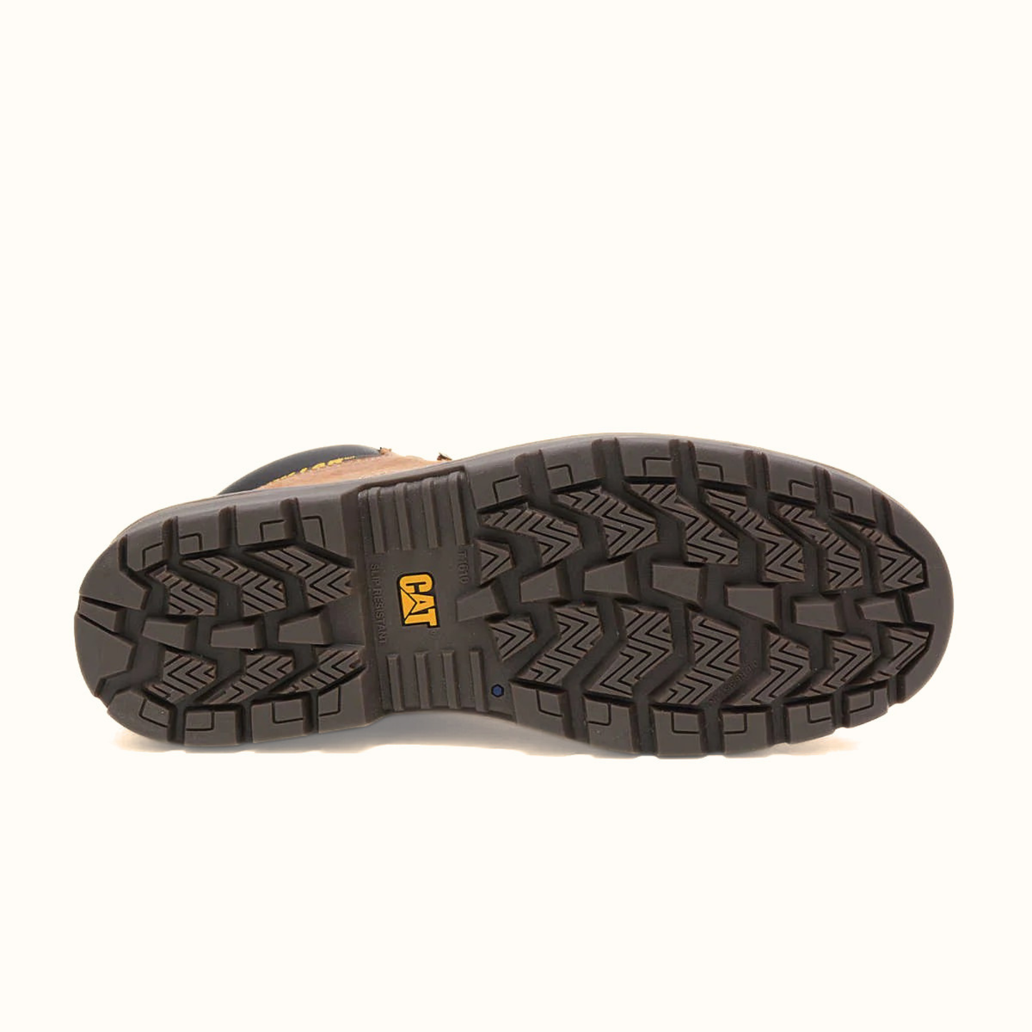 CAT Waterproof Work Boot outsole detail