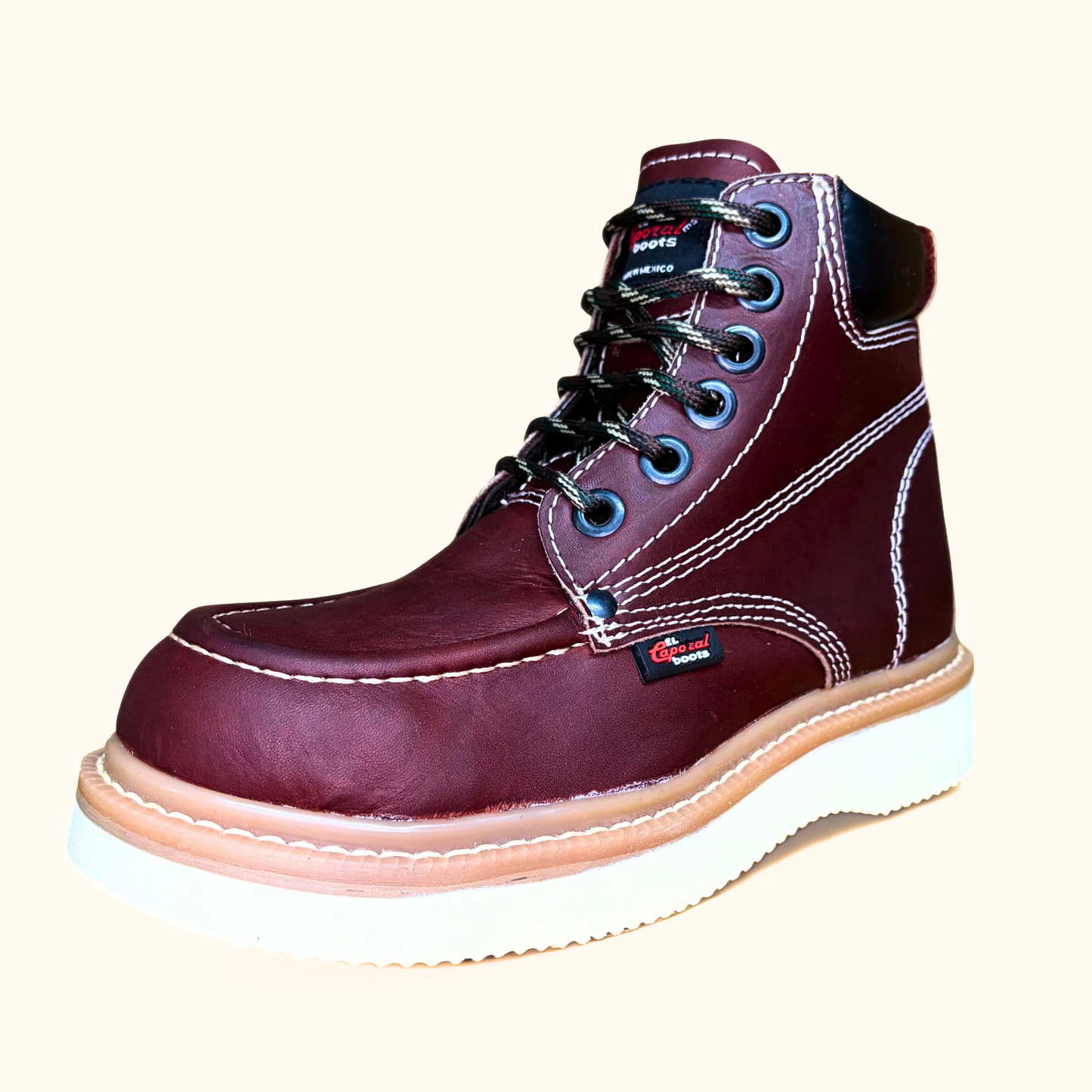 Cerro 535 Shedron Rayas Steel Toe Work Boot angled view