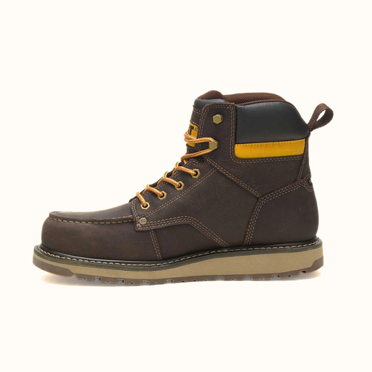 CAT Calibrate Steel Toe Waterproof Work Boot side profile