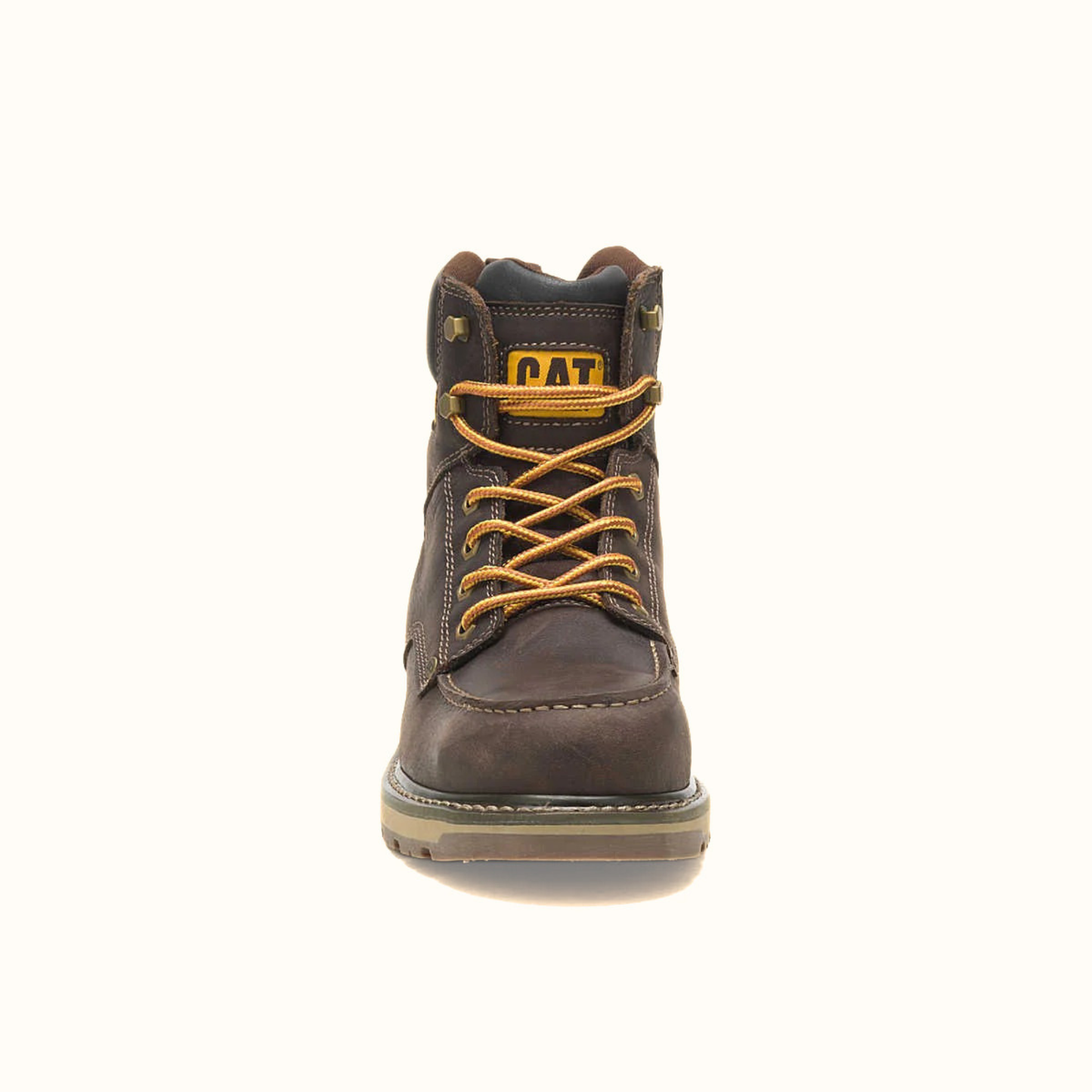CAT Calibrate Steel Toe Waterproof Work Boot front view