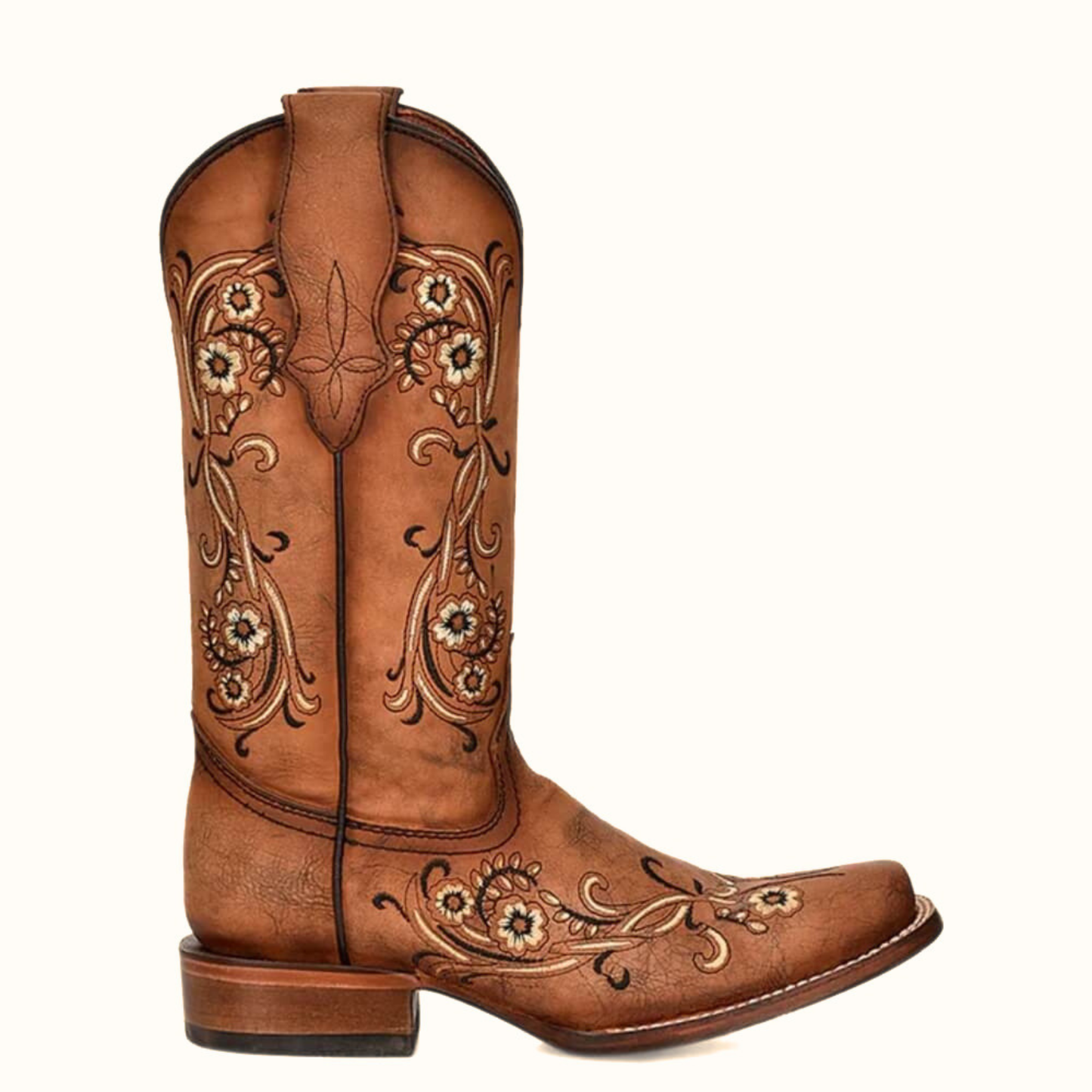 Corral Circle G Embroidered women’s western boot side view