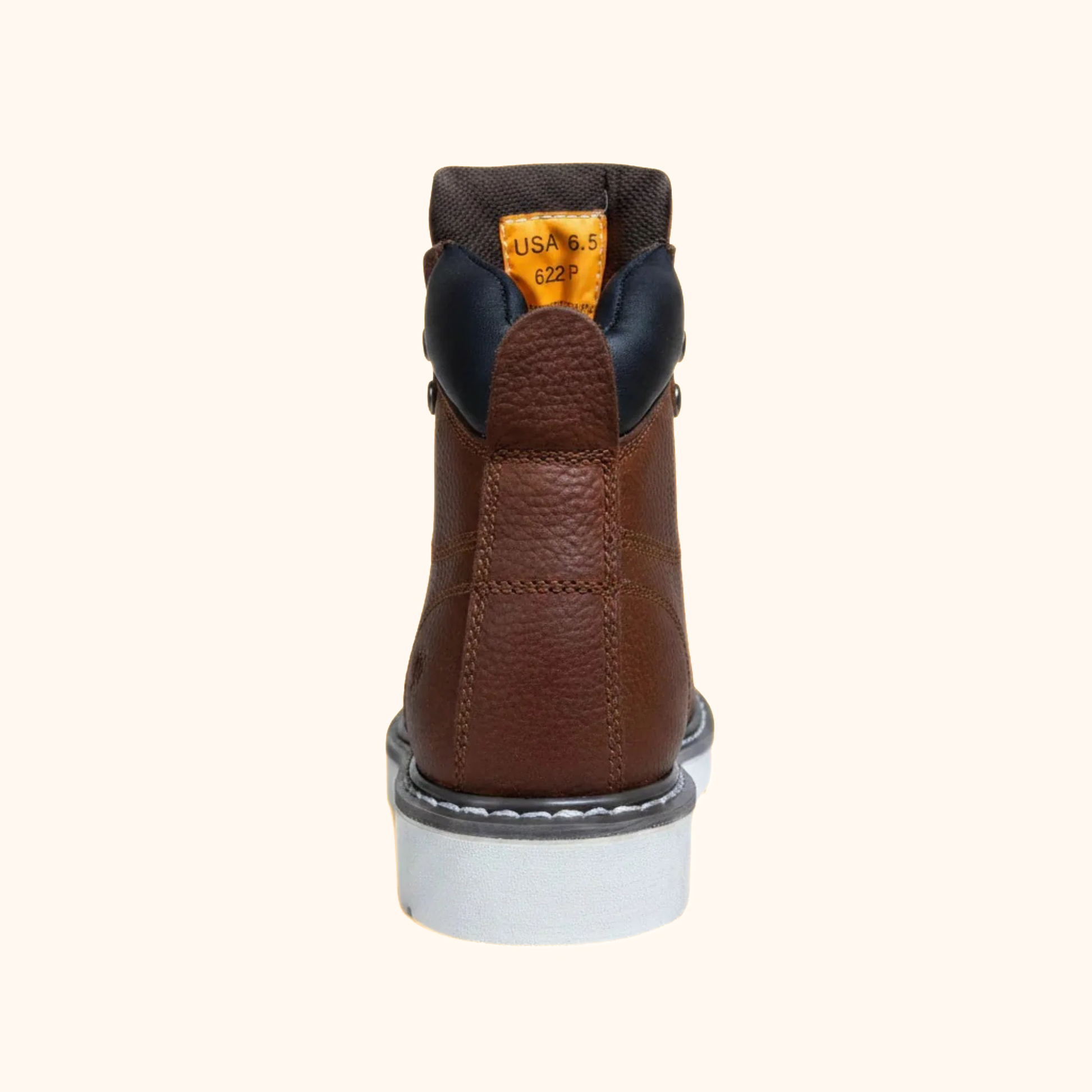 Tractor 622R work boot rear view showing padded collar