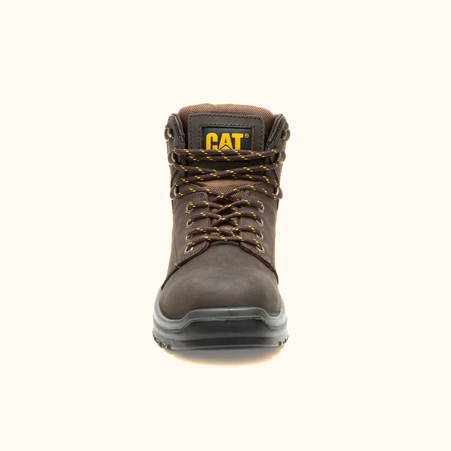 Front view of CAT Striver Work Boot