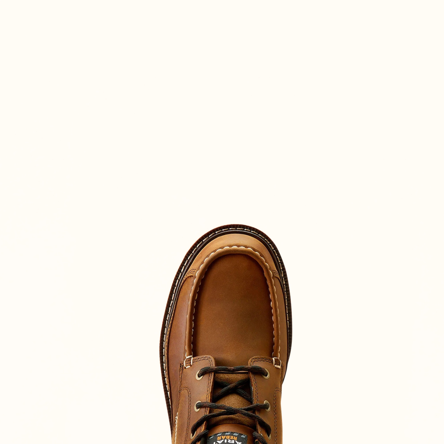 Ariat Rebar Lift Chukka Composite Toe Work Boot Brown toe view