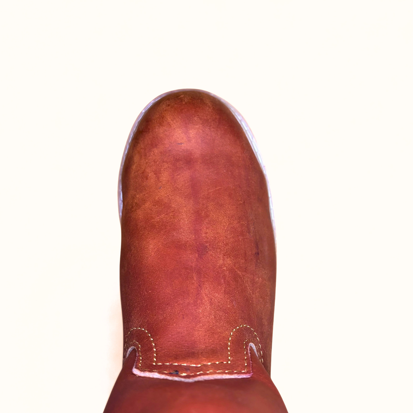 Cerro 805 Rooper Piel Nuez Casco Work Boot brown leather toe view