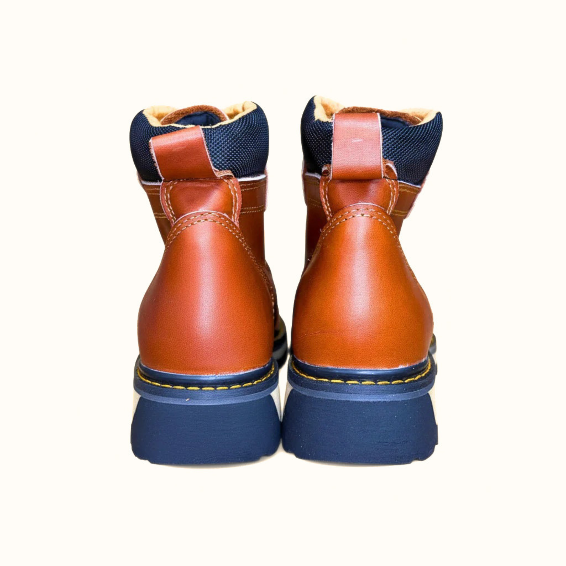 Cerro 620 Napa Nuez CA Puntera Acero Work Boot rear view