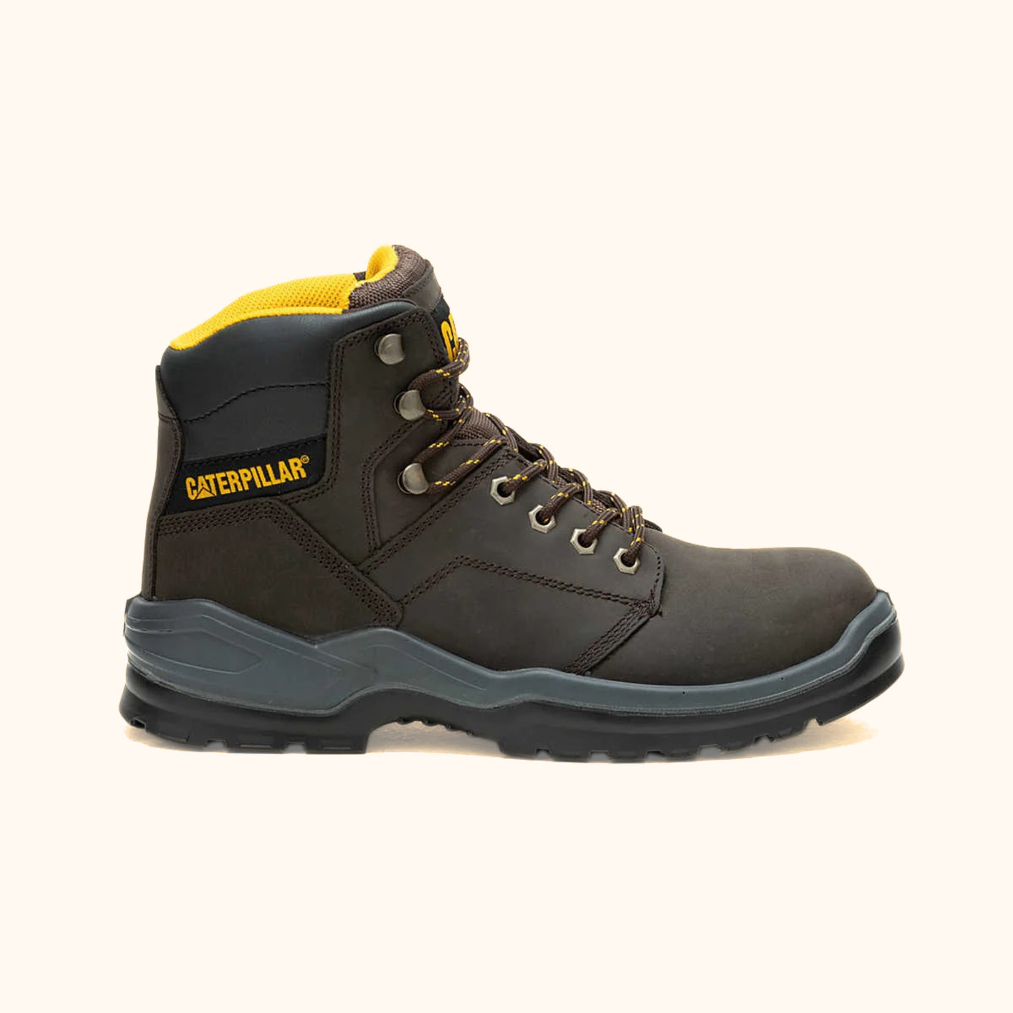 CAT Striver Steel Toe Work Boot side view