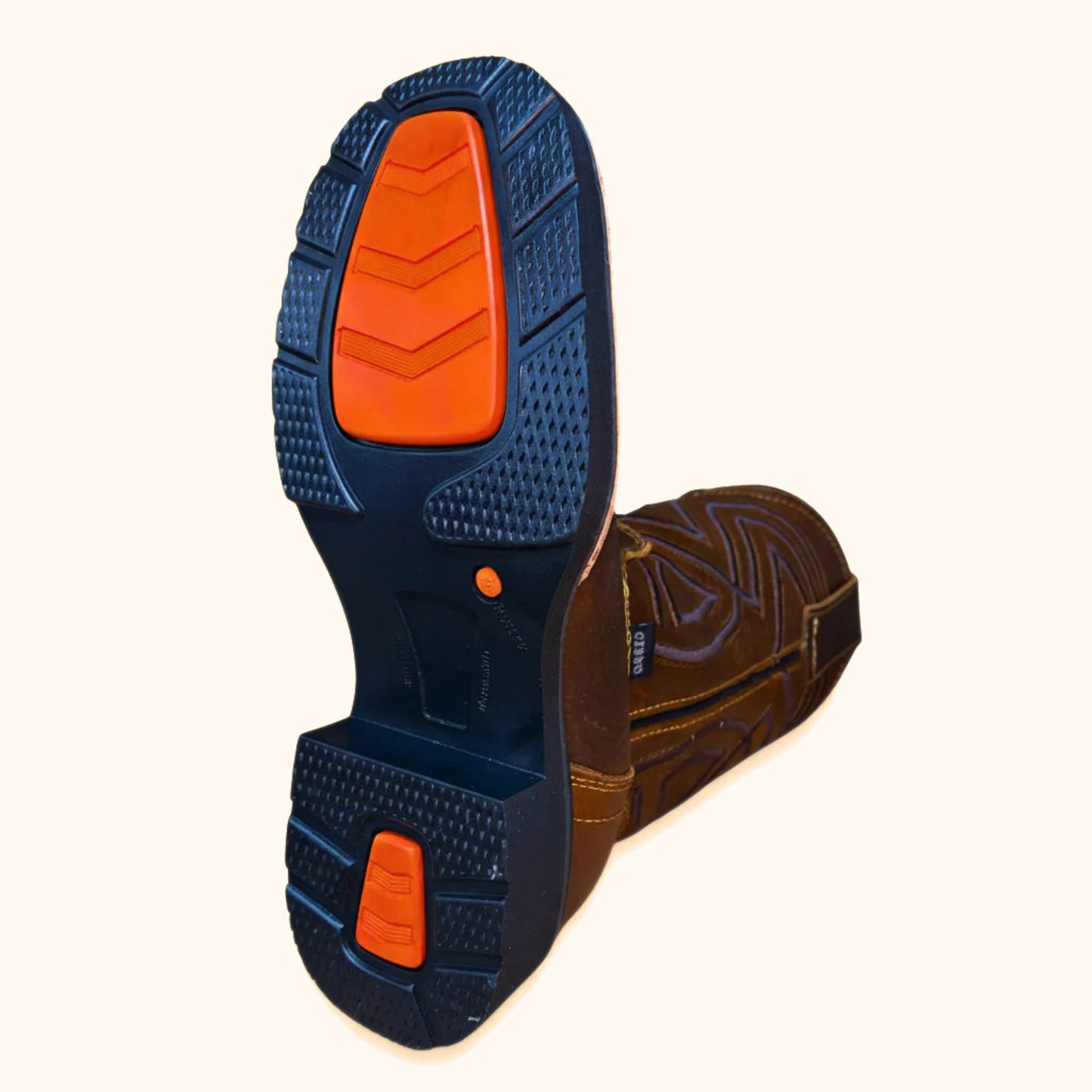 Cerro CT Crazy Ocre boot outsole tread view
