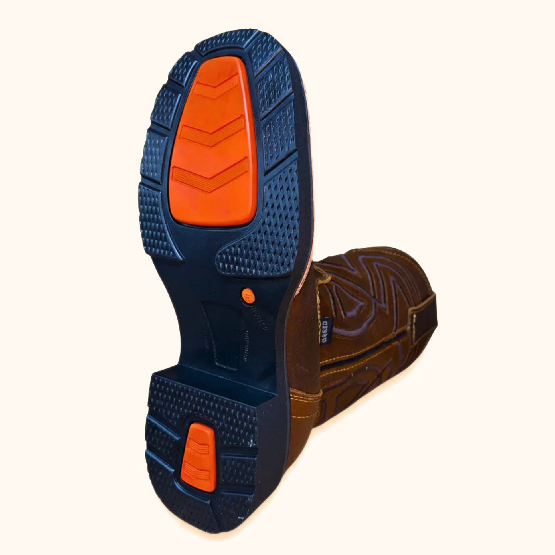 Cerro CT Crazy Ocre boot outsole tread view