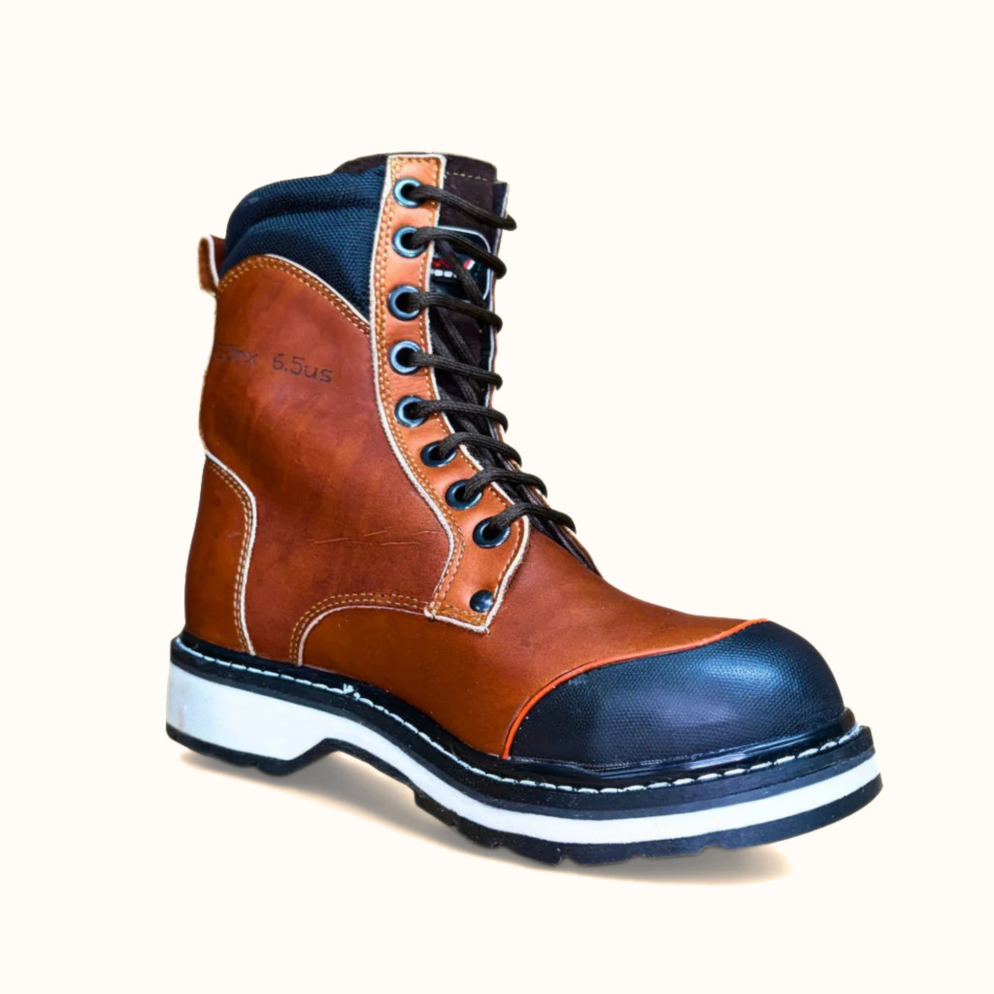 Cerro 750 Industrial steel toe work boot angled side profile