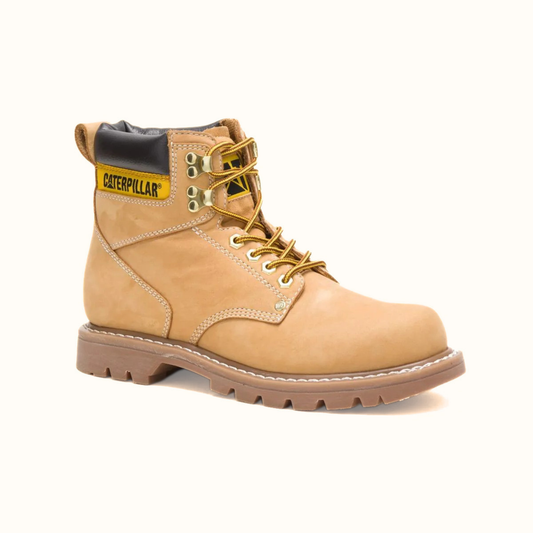 CAT Second Shift Work Boot front angle view