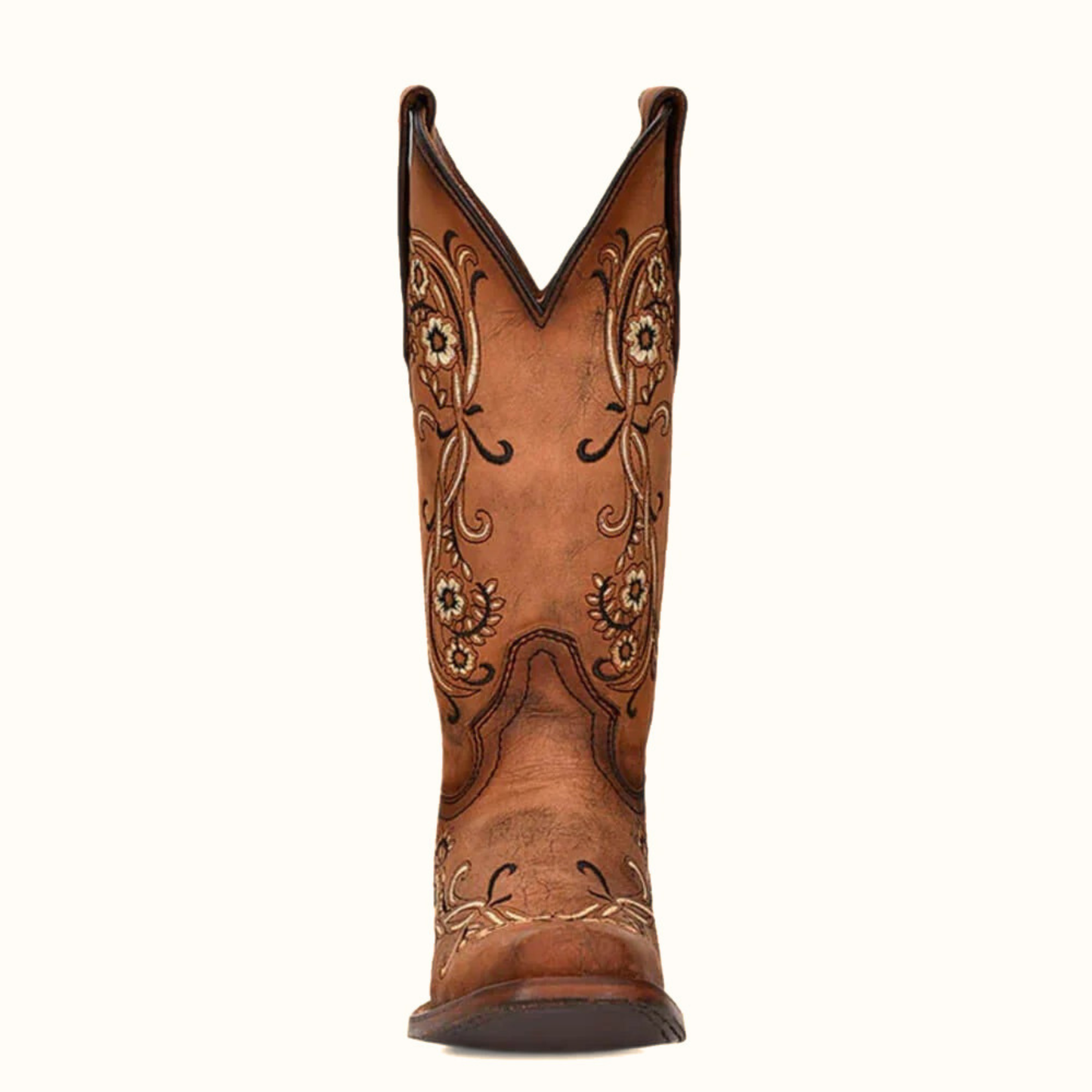 Corral Circle G Embroidered women’s western boot front view