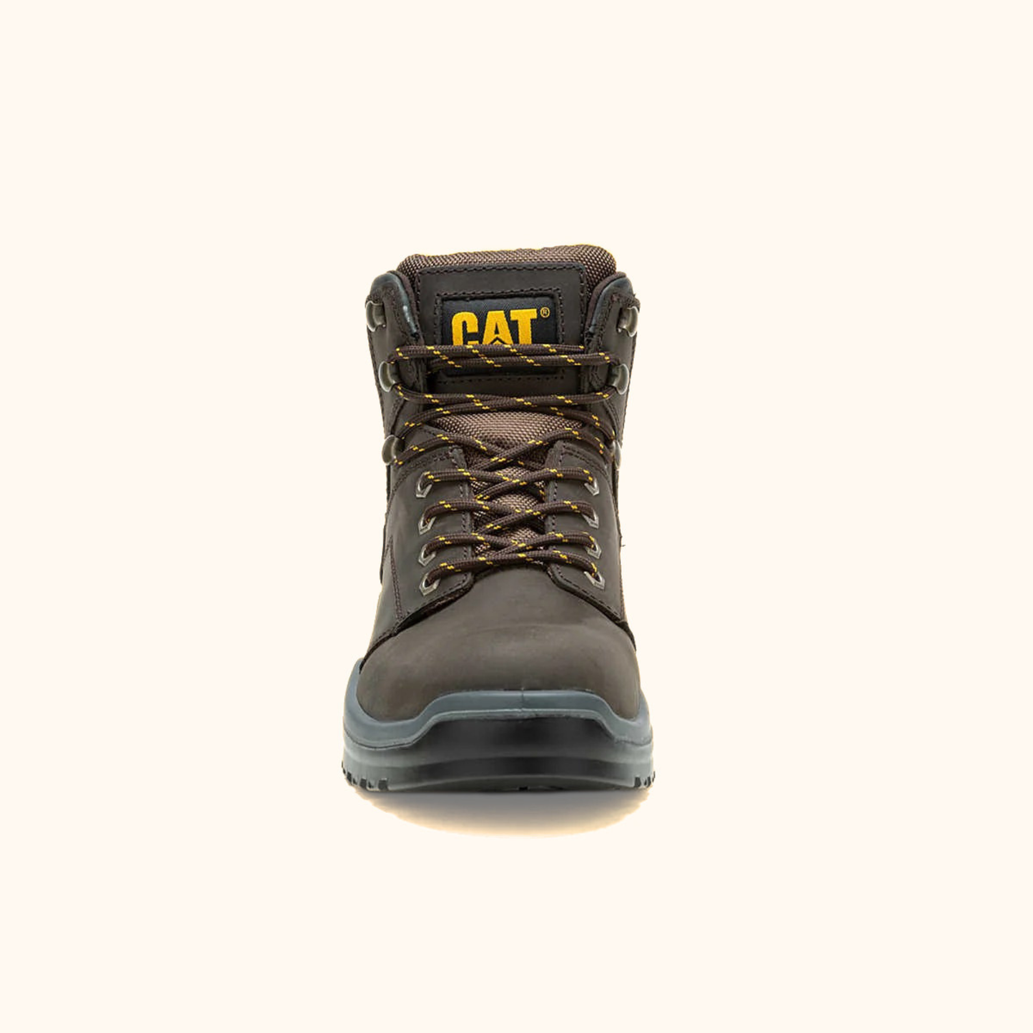 CAT Striver Steel Toe Work Boot front view