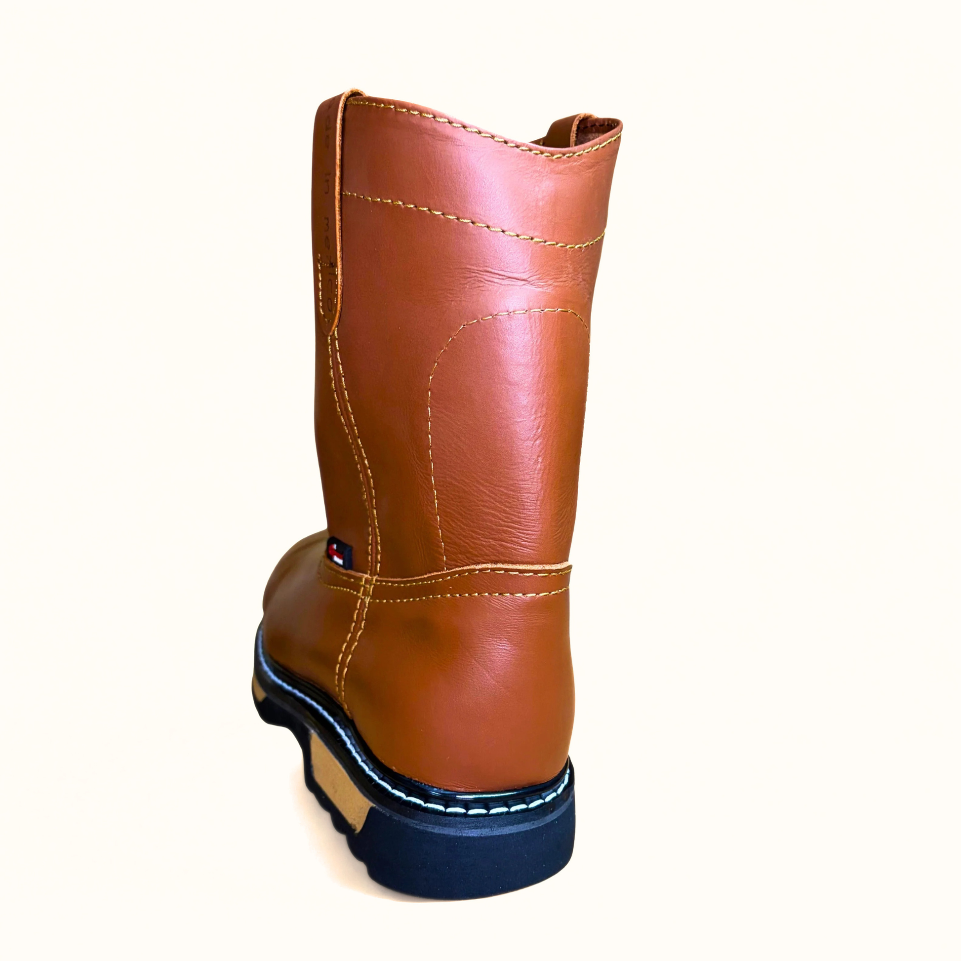 Cerro 835 roper work boot rear heel view