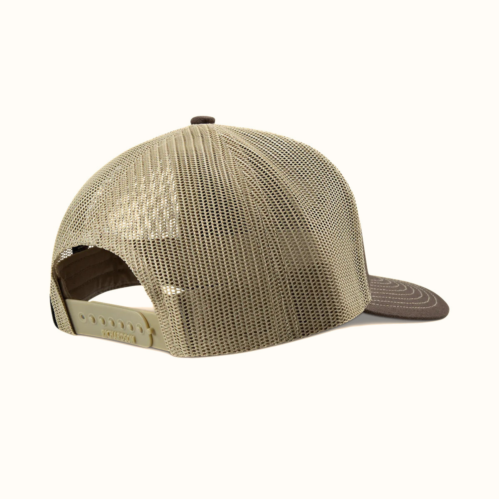 Ariat Youth Embroidered Logo Snapback Cap Brown rear view