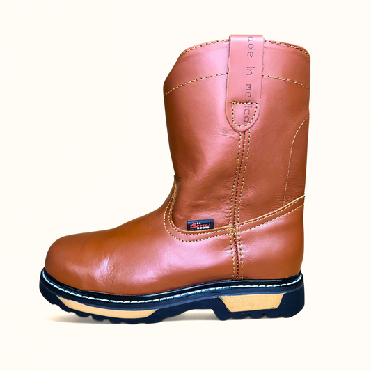 Cerro 835 Shedron CA Acero roper work boot side view
