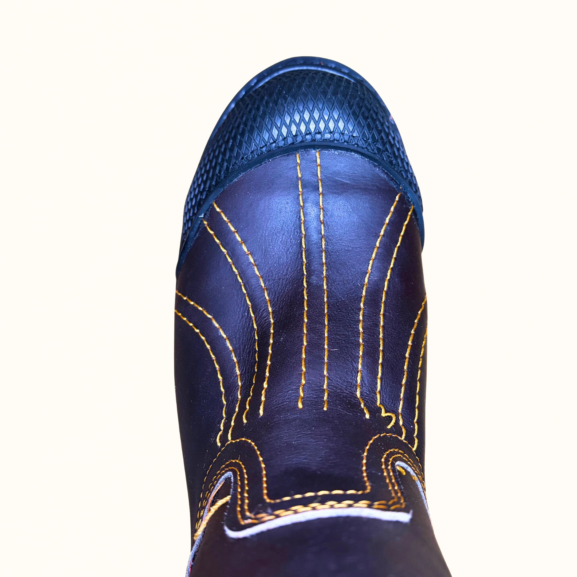 Cerro 840 Napa Vino S. Truck Acero Work Boot front toe detail