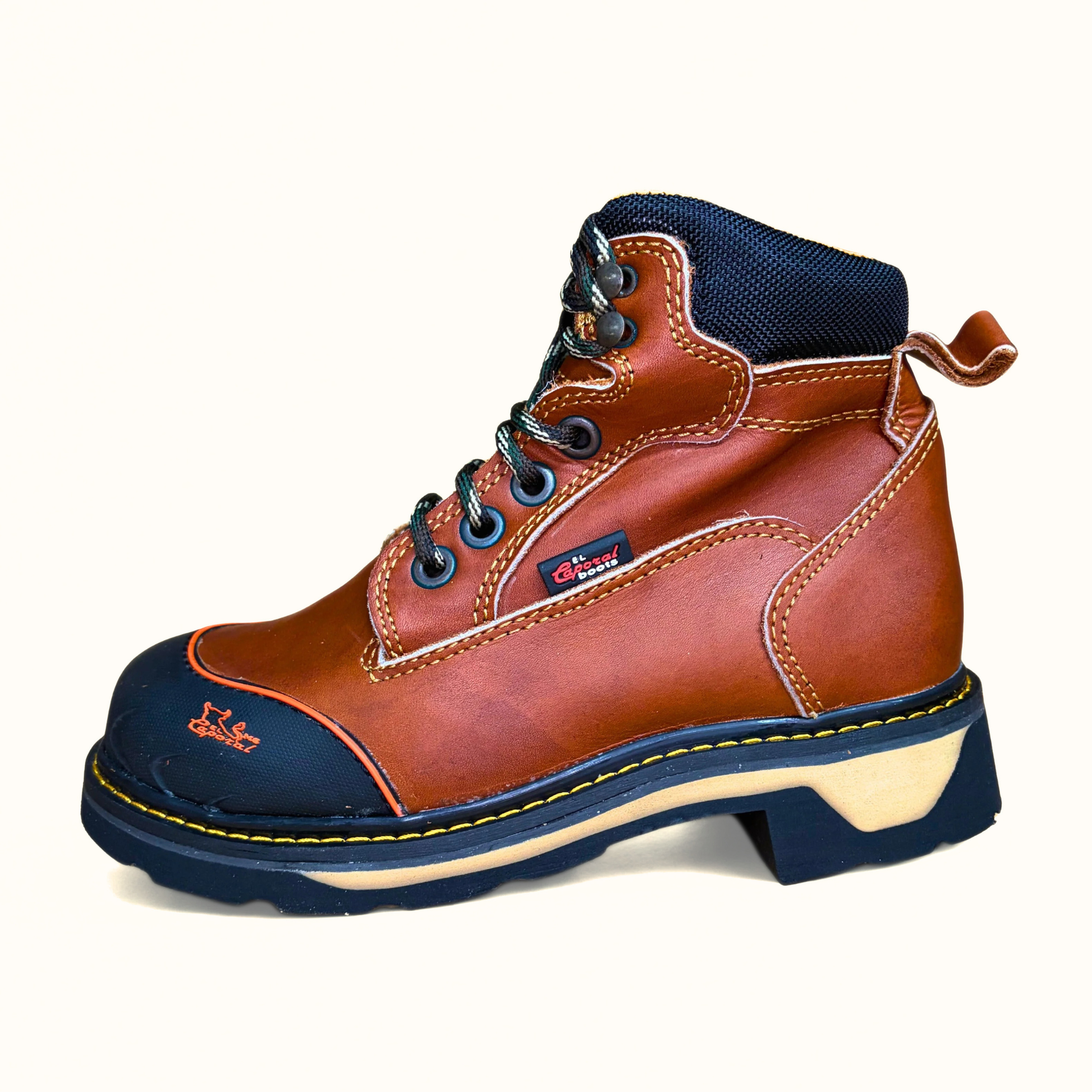 Cerro 620 Napa Nuez CA Puntera Acero Work Boot side view