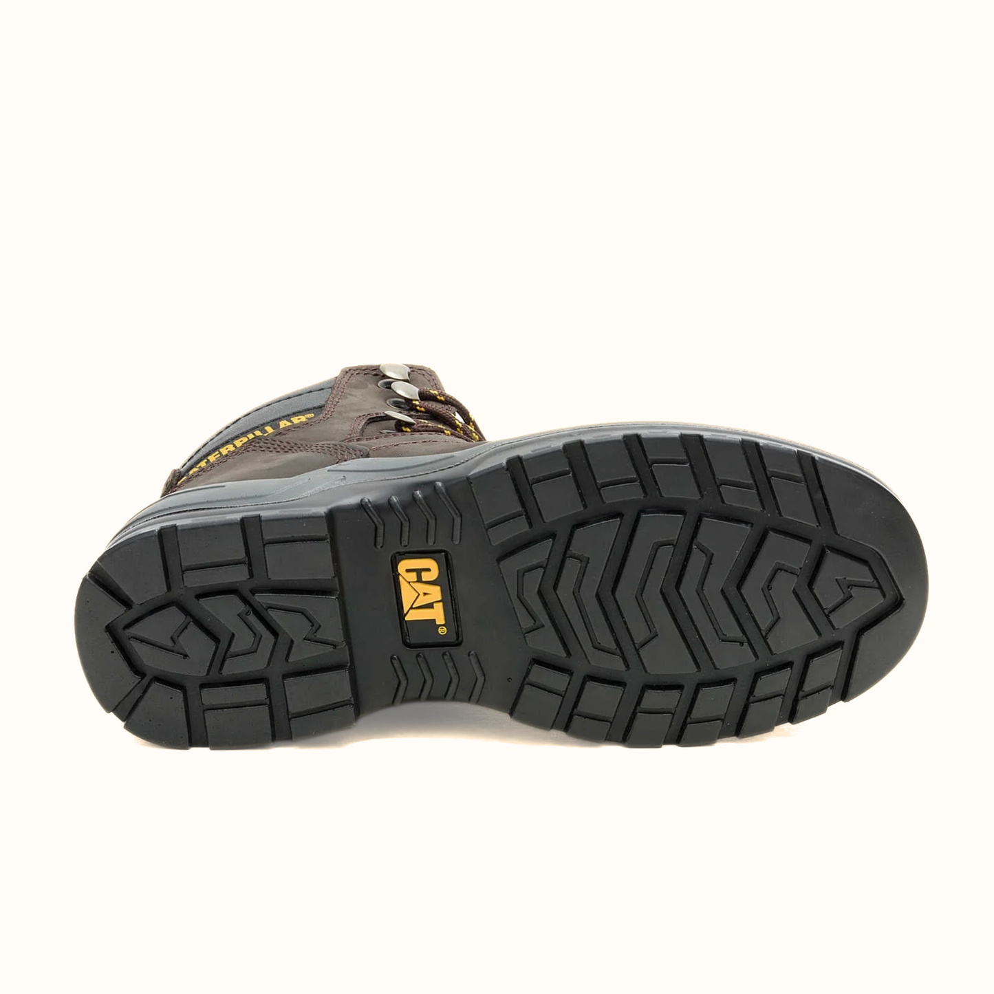CAT Striver Steel Toe Work Boot outsole profile