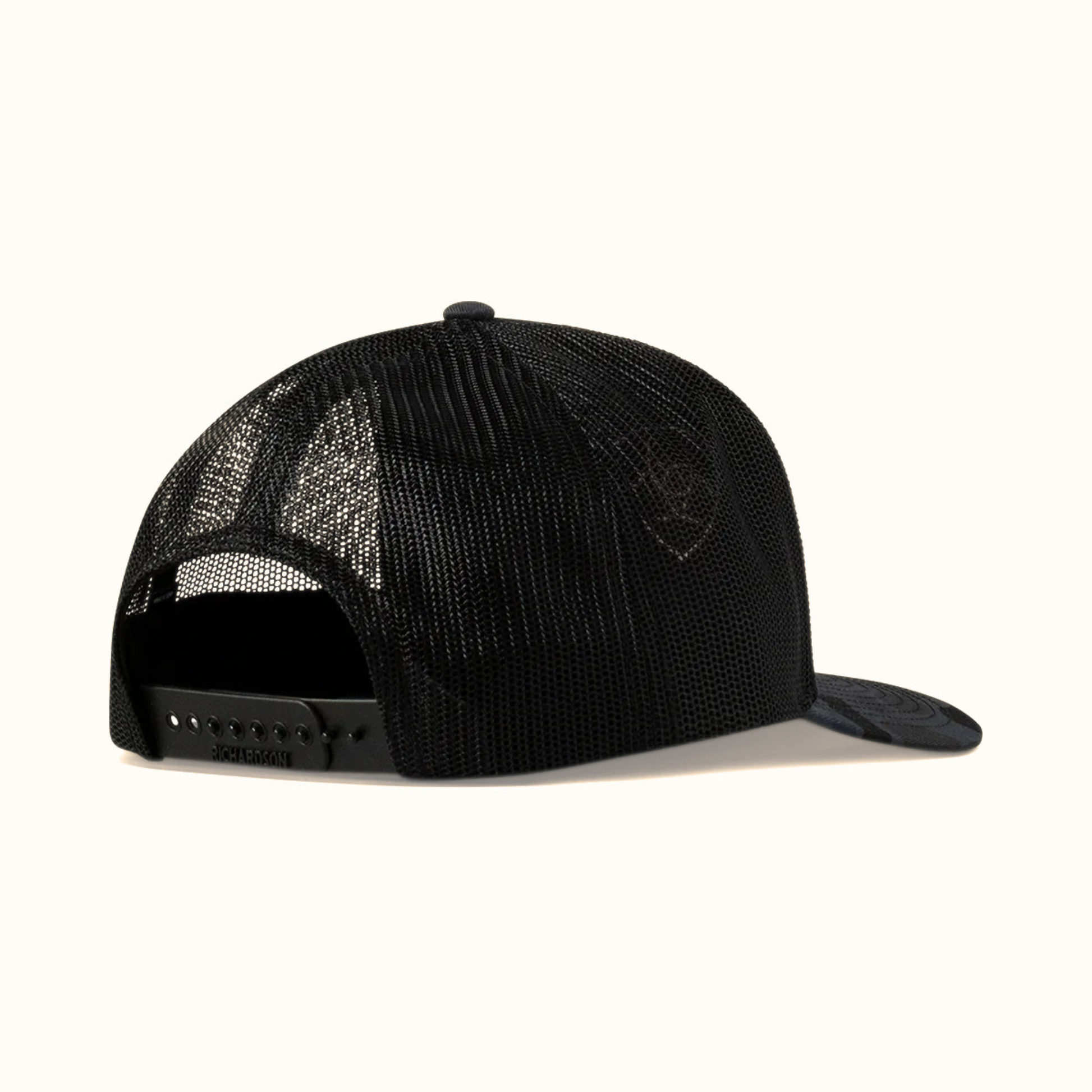 Ariat Camo 3D Logo Snapback Cap Navy rear view