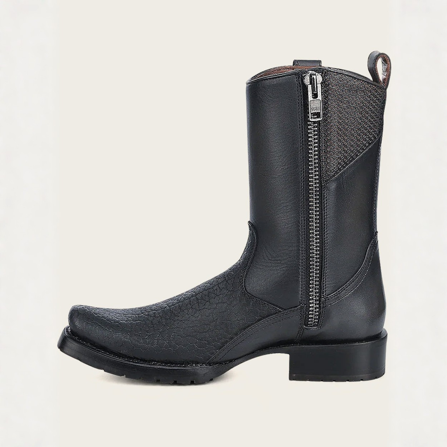 Cuadra Urban Oxford Bull Boot side profile showing leather construction