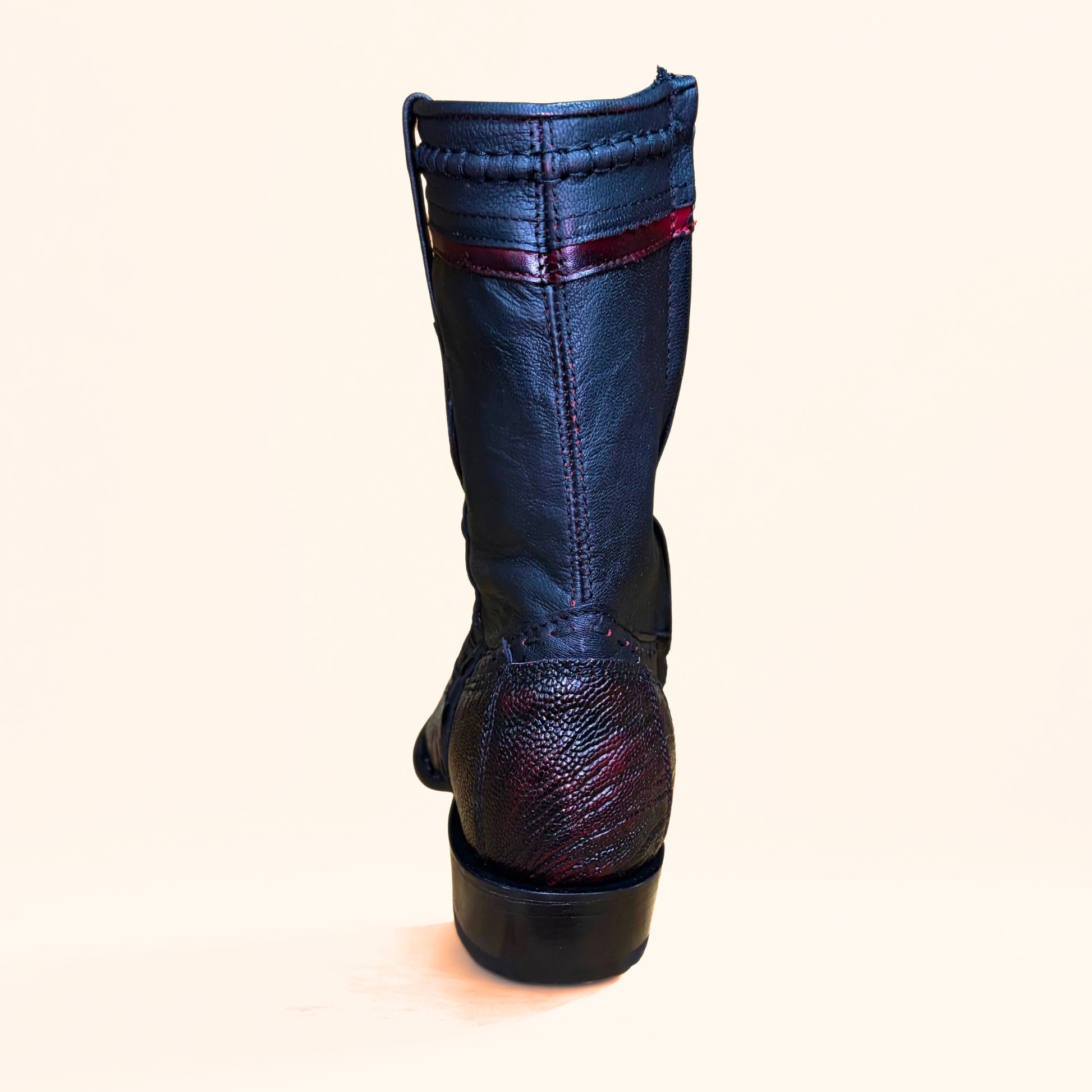 King Exotic Dubai Short Boot rear view
