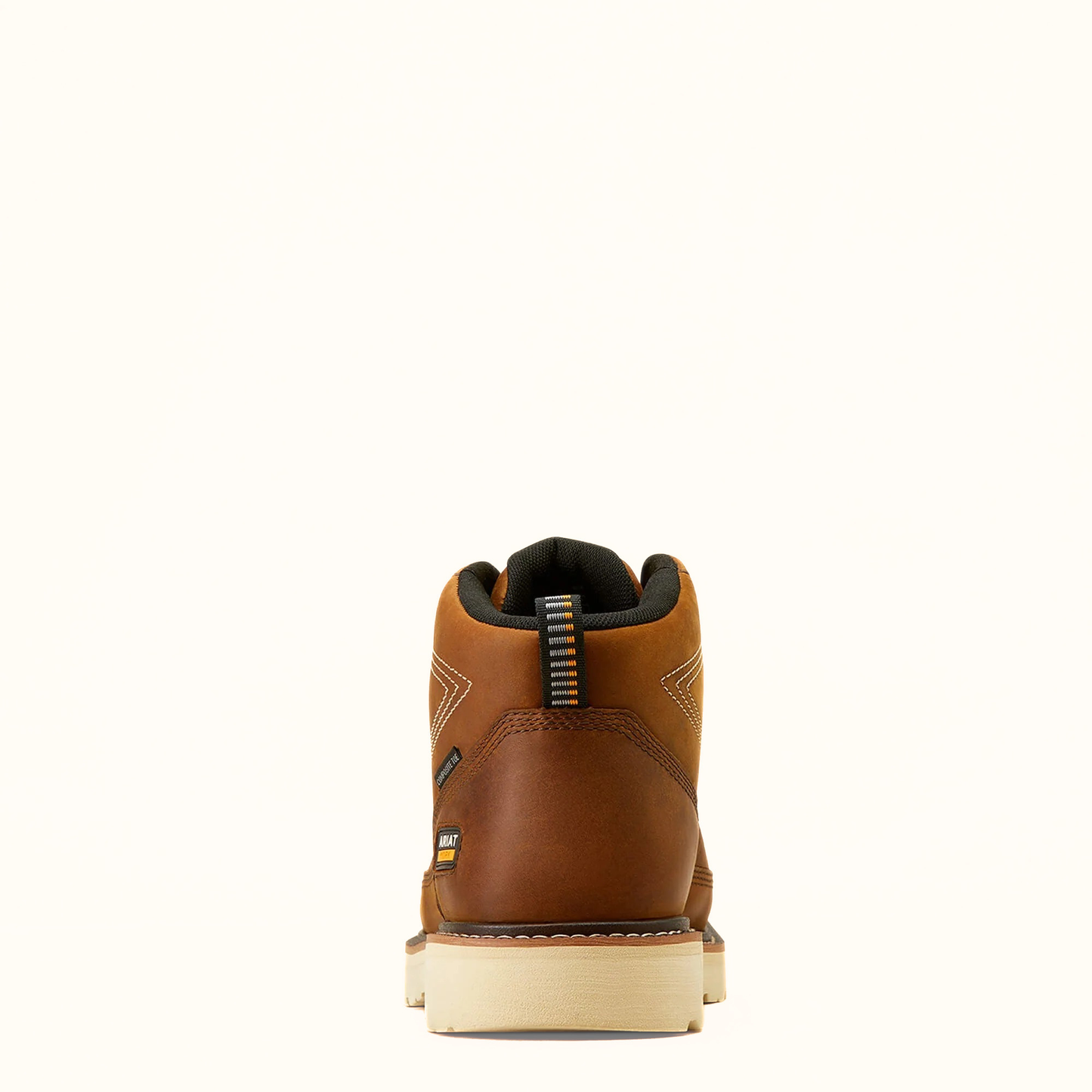 Ariat Rebar Lift Chukka Composite Toe Work Boot Brown rear view