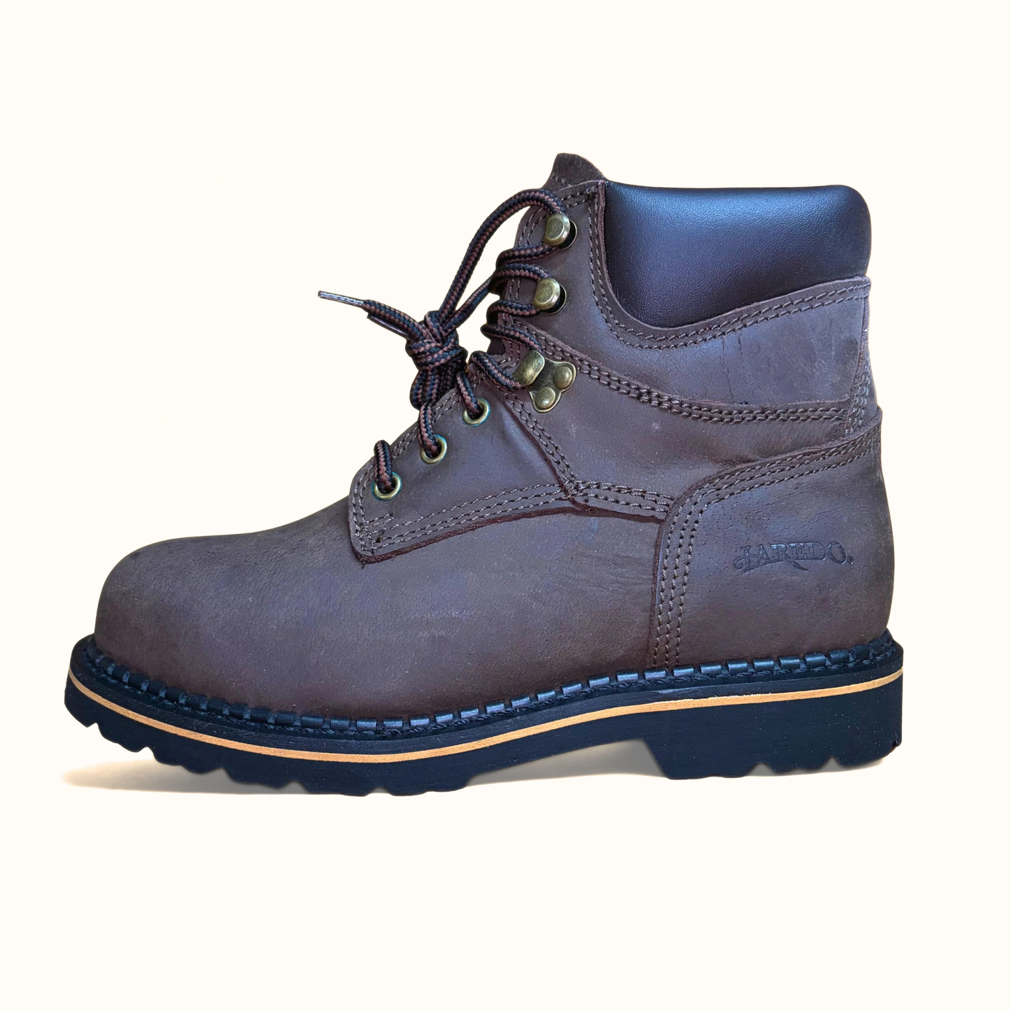 Laredo Hub & Tack Steel Toe Boot side profile