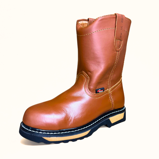 Cerro 835 steel toe roper work boot angled side profile