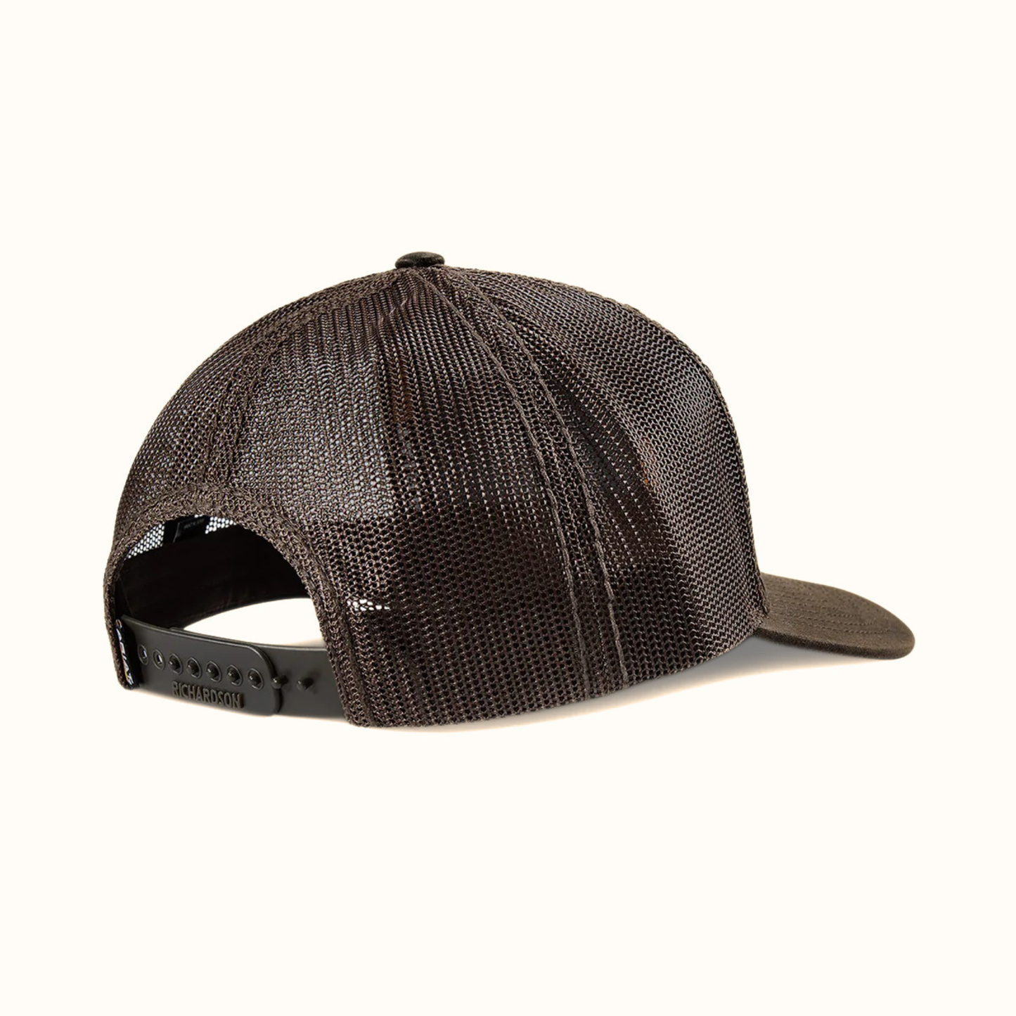 Ariat Work Hard Live Free Snapback Cap Brown rear view