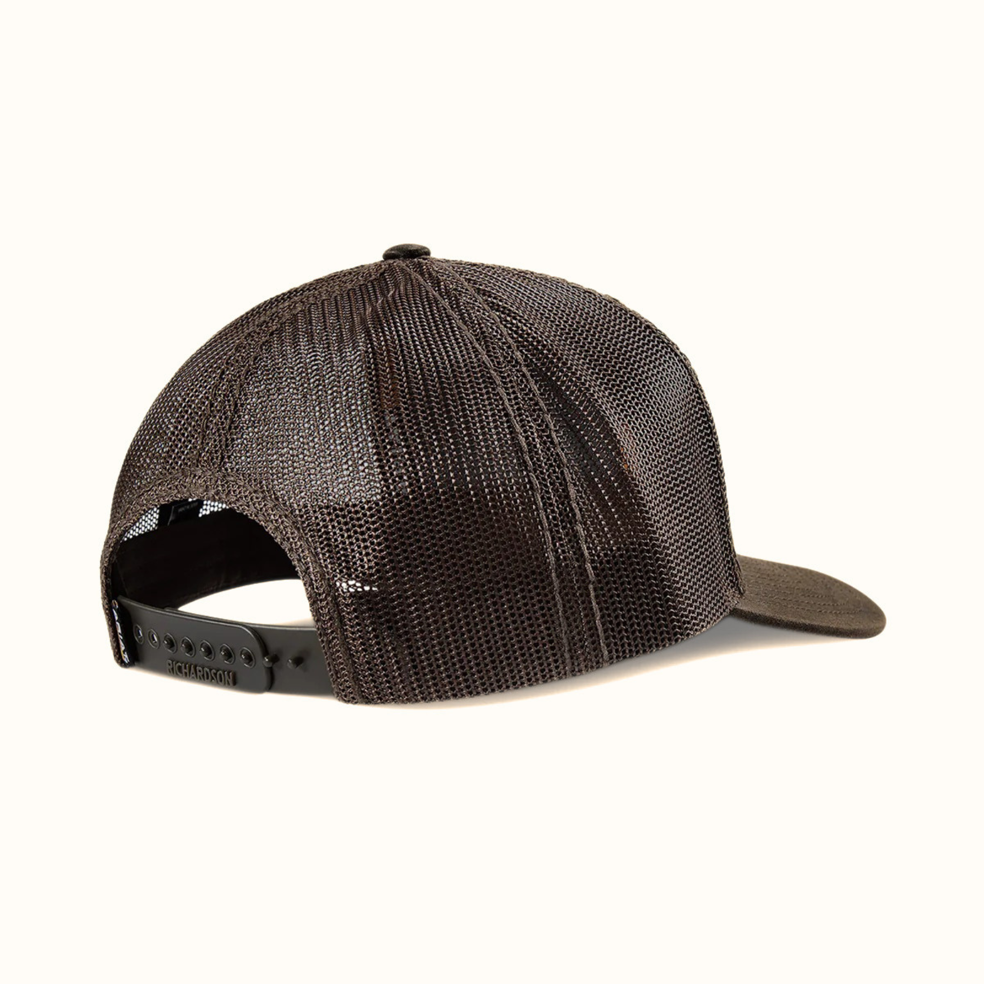 Ariat Work Hard Live Free Snapback Cap Brown rear view