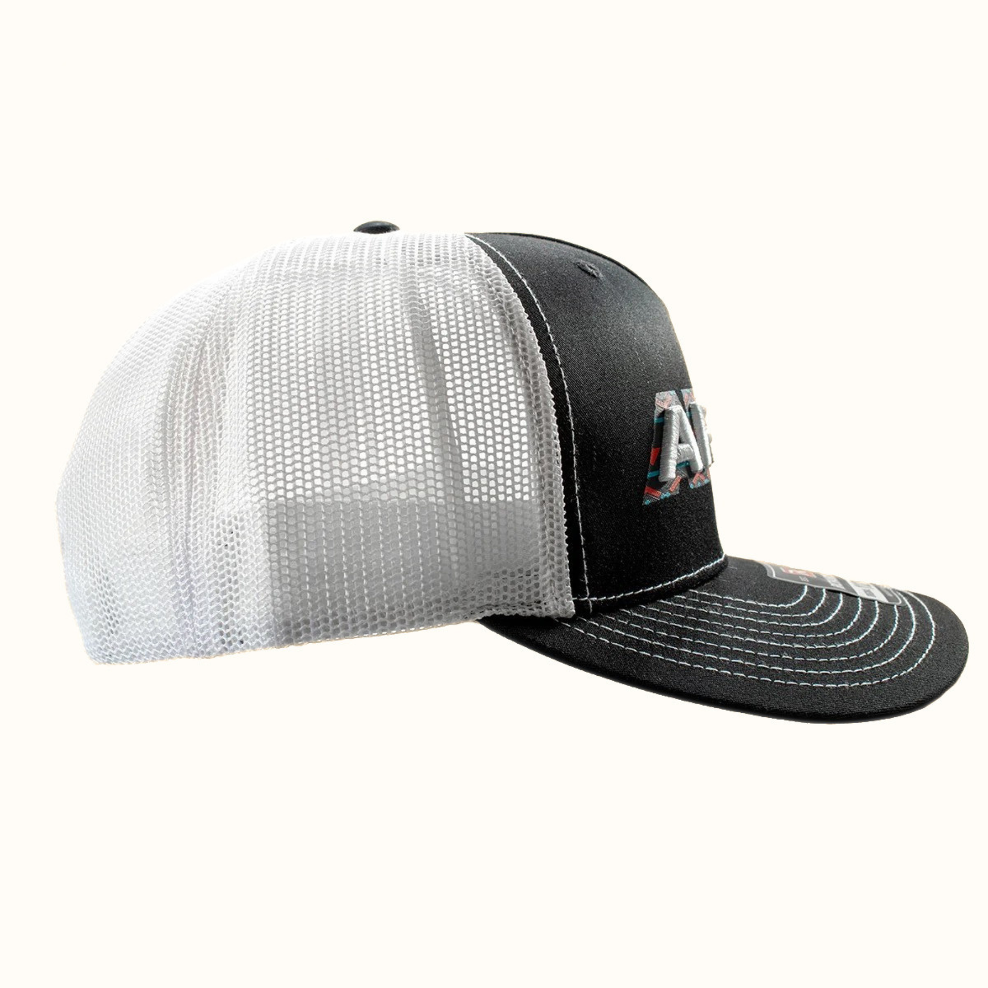 Ariat 3D Logo Snapback Cap Black side view