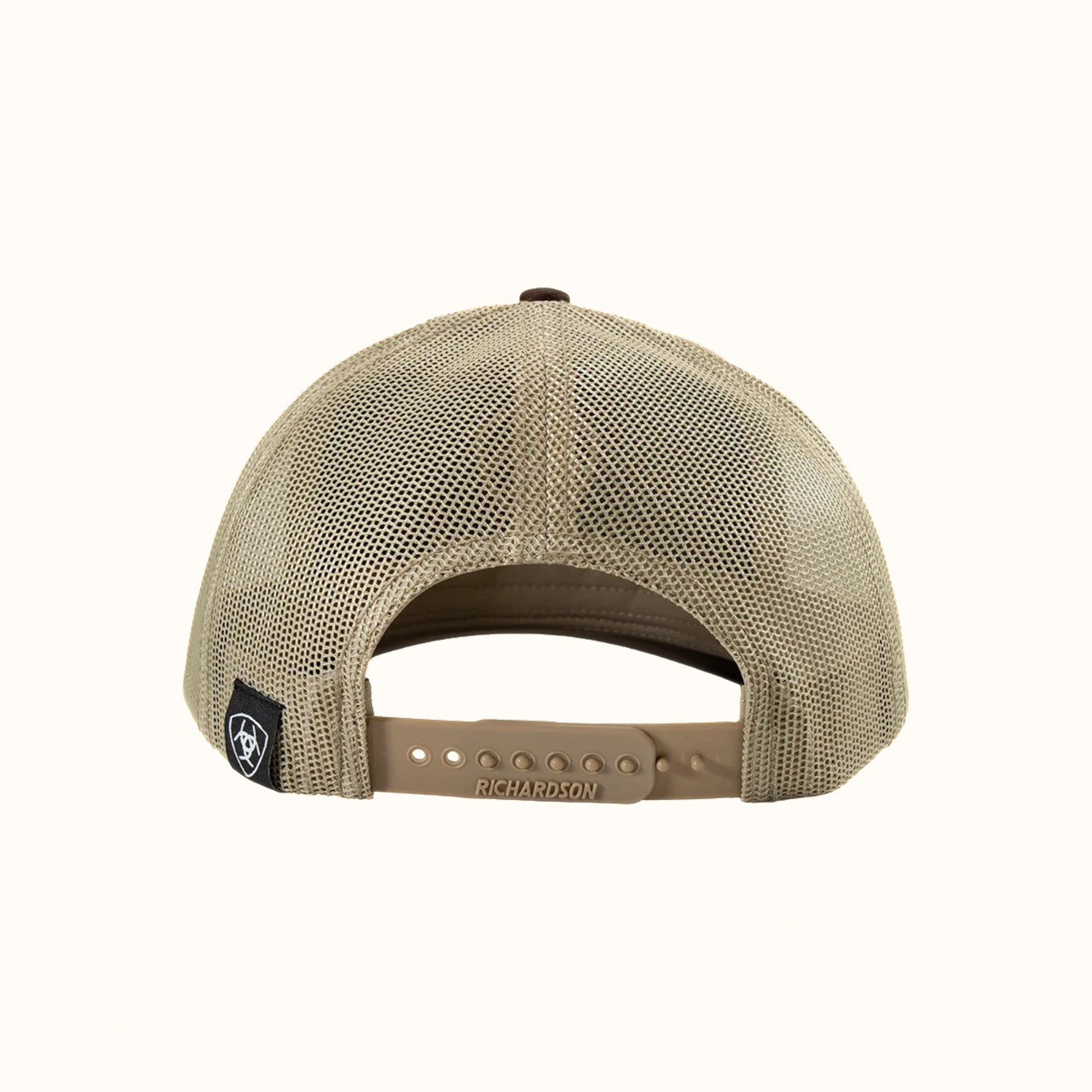 Ariat Shield Trucker Cap Brown rear closure view