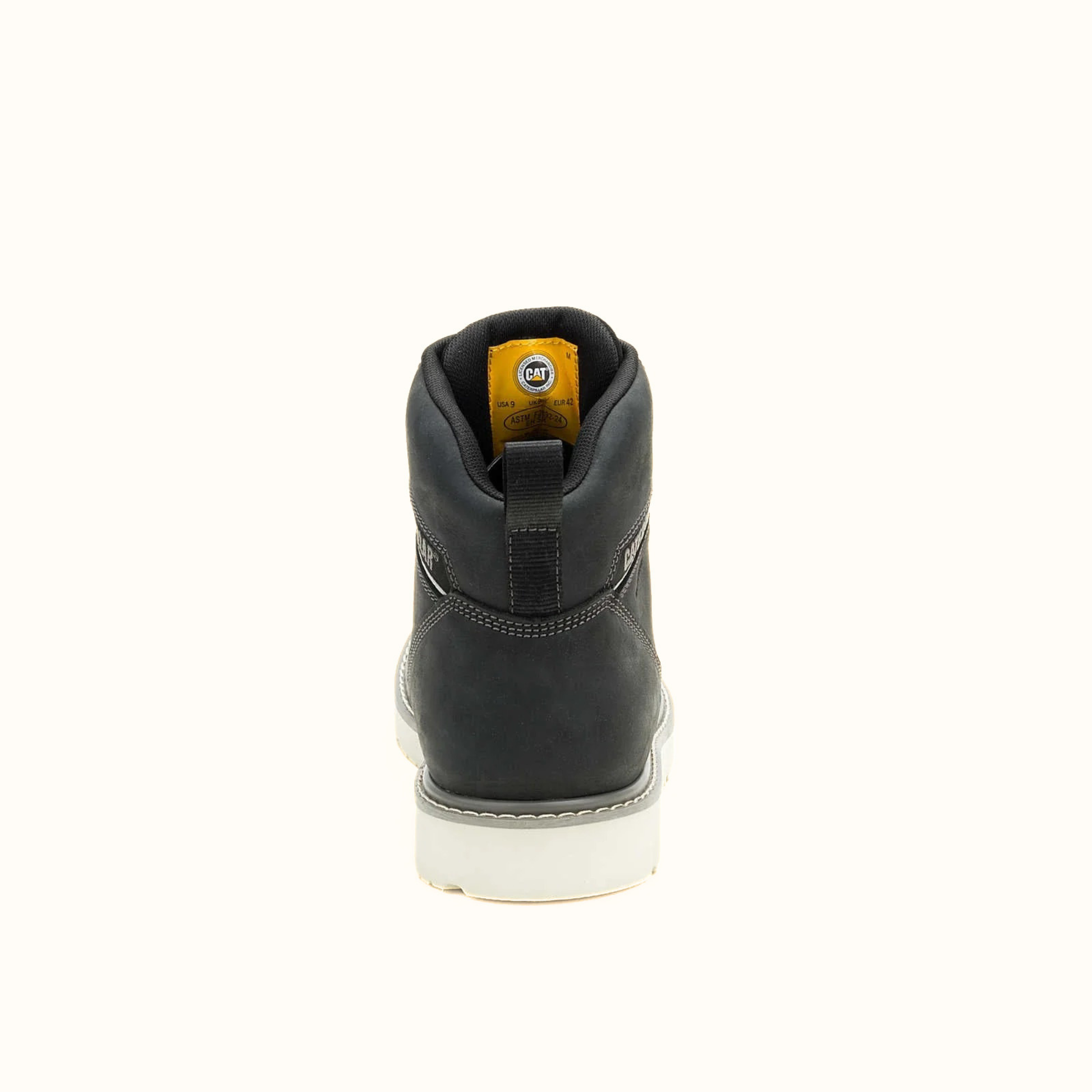 CAT Reclaimer Wedge Waterproof Work Boot rear view