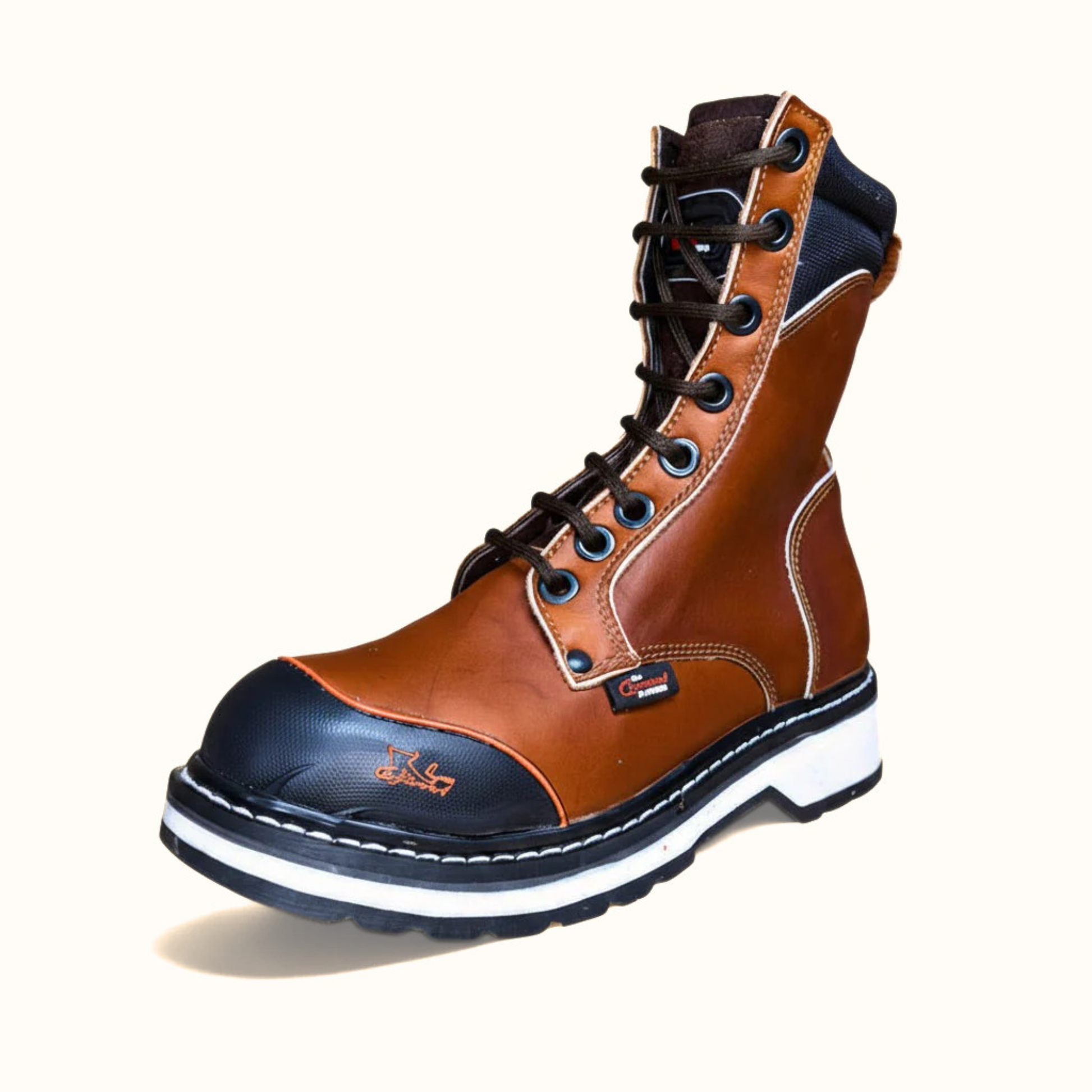 Cerro 750 Industrial steel toe work boot angled side profile