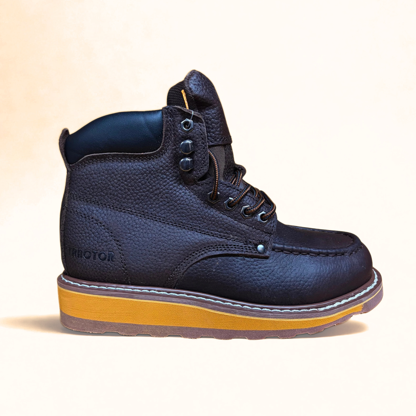 Tractor 811R Leather Work Boot side view