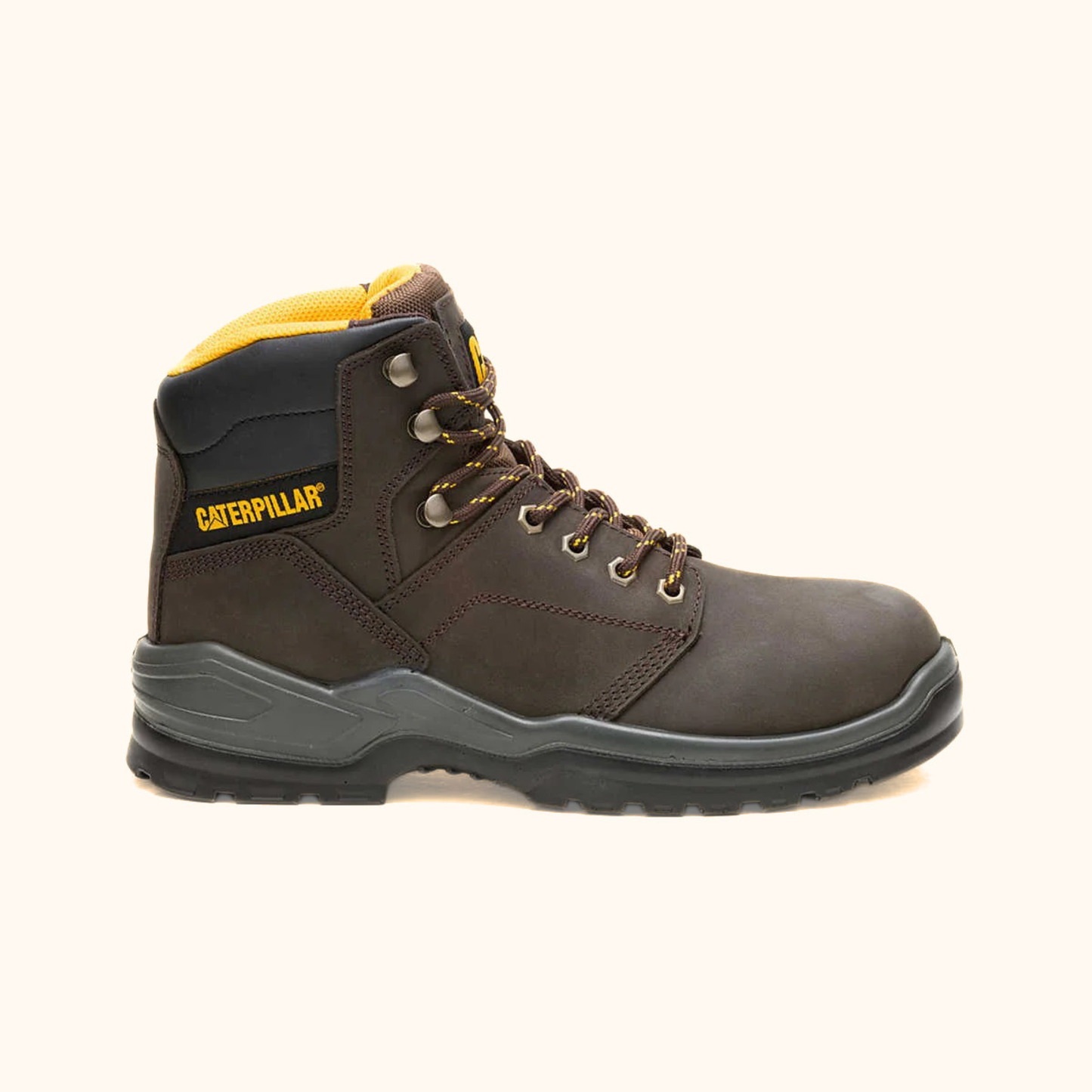 Opposite side profile view of CAT Striver Work Boot